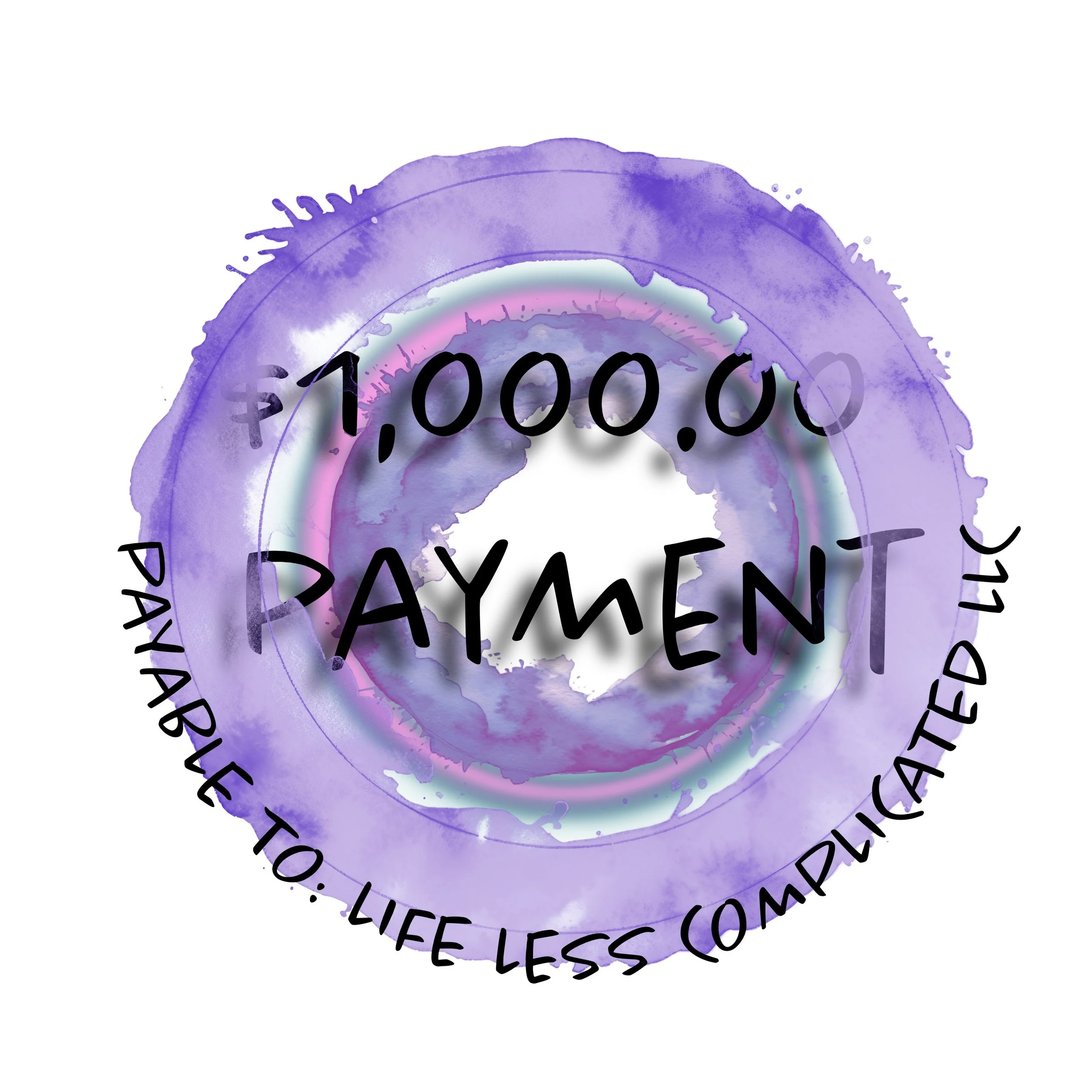$1,000 Payment