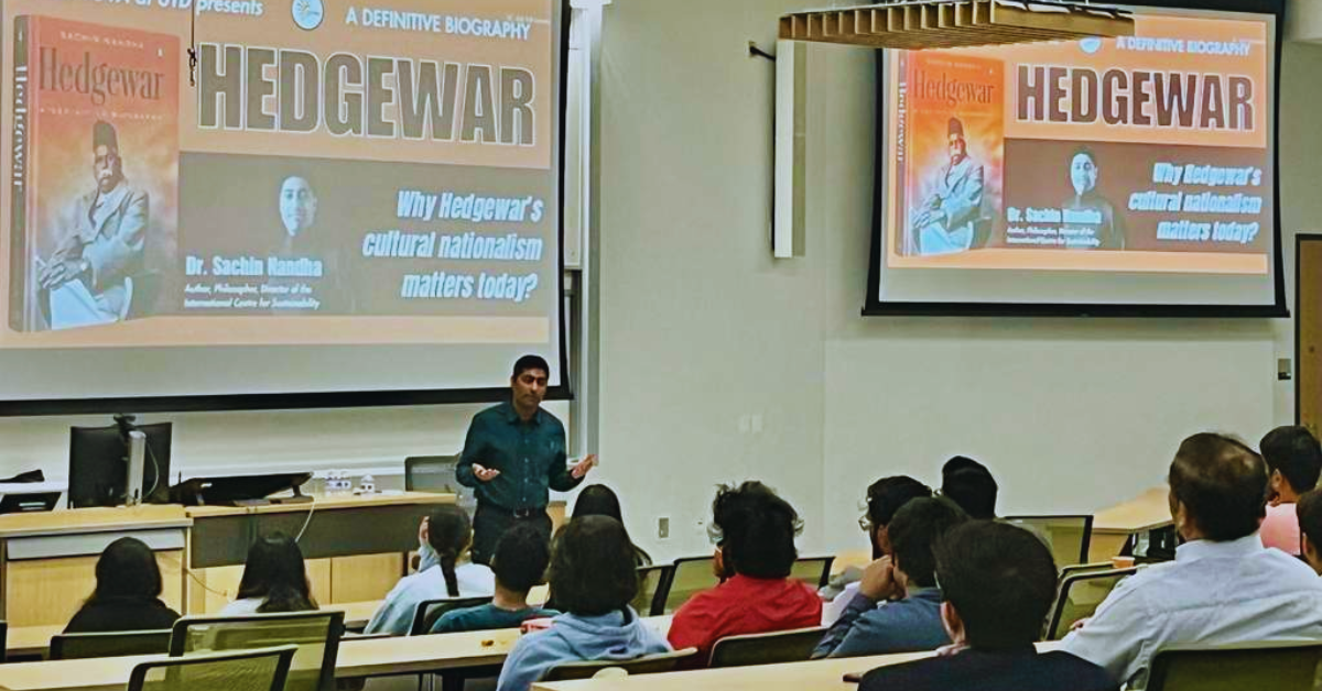 Hedgewar revisited: Dr. Sachin Nandha’s Hindu YUVA tour sharpens a blurred historical record