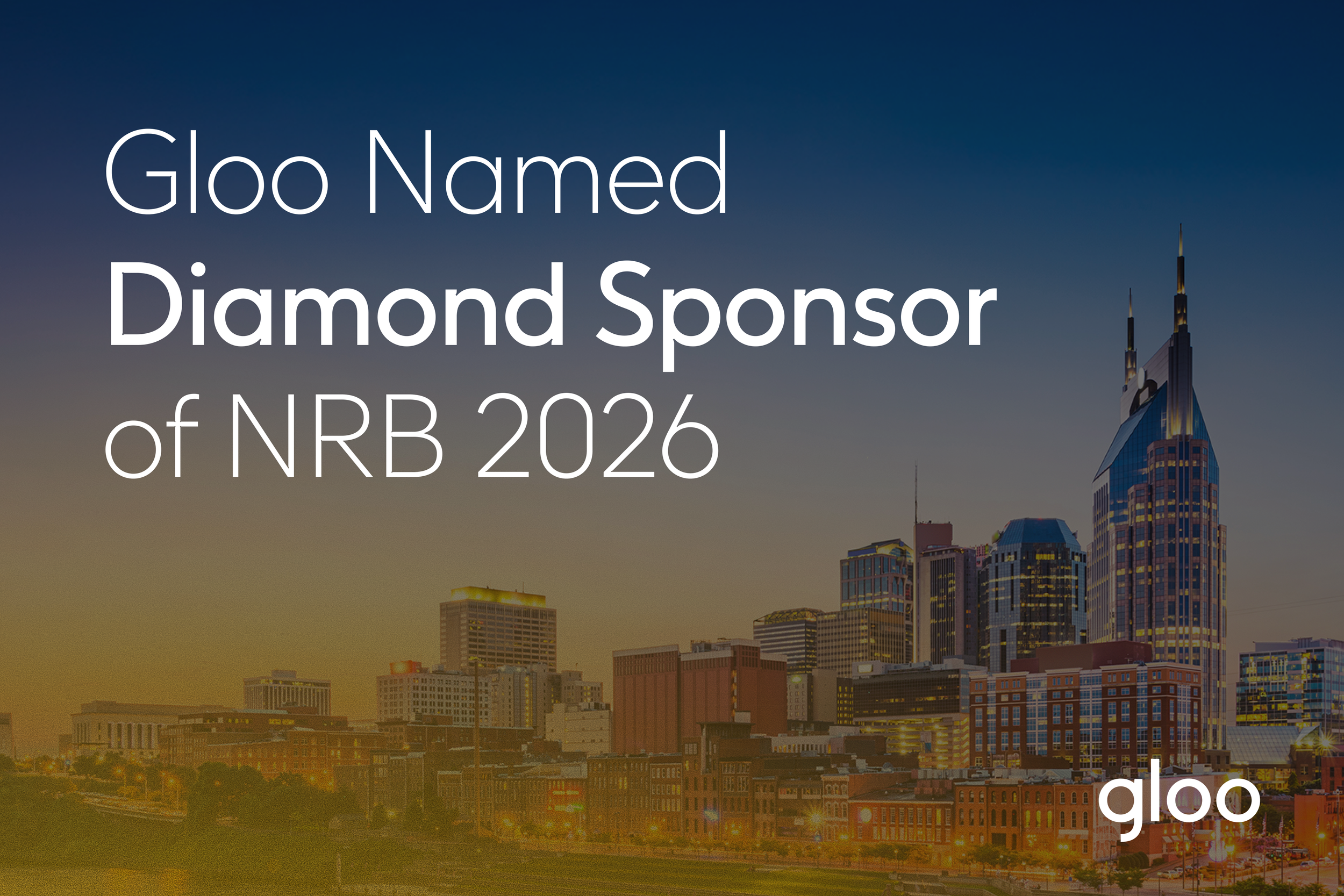 Gloo named Diamond Sponsor of NRB 2026 International Christian Media Convention