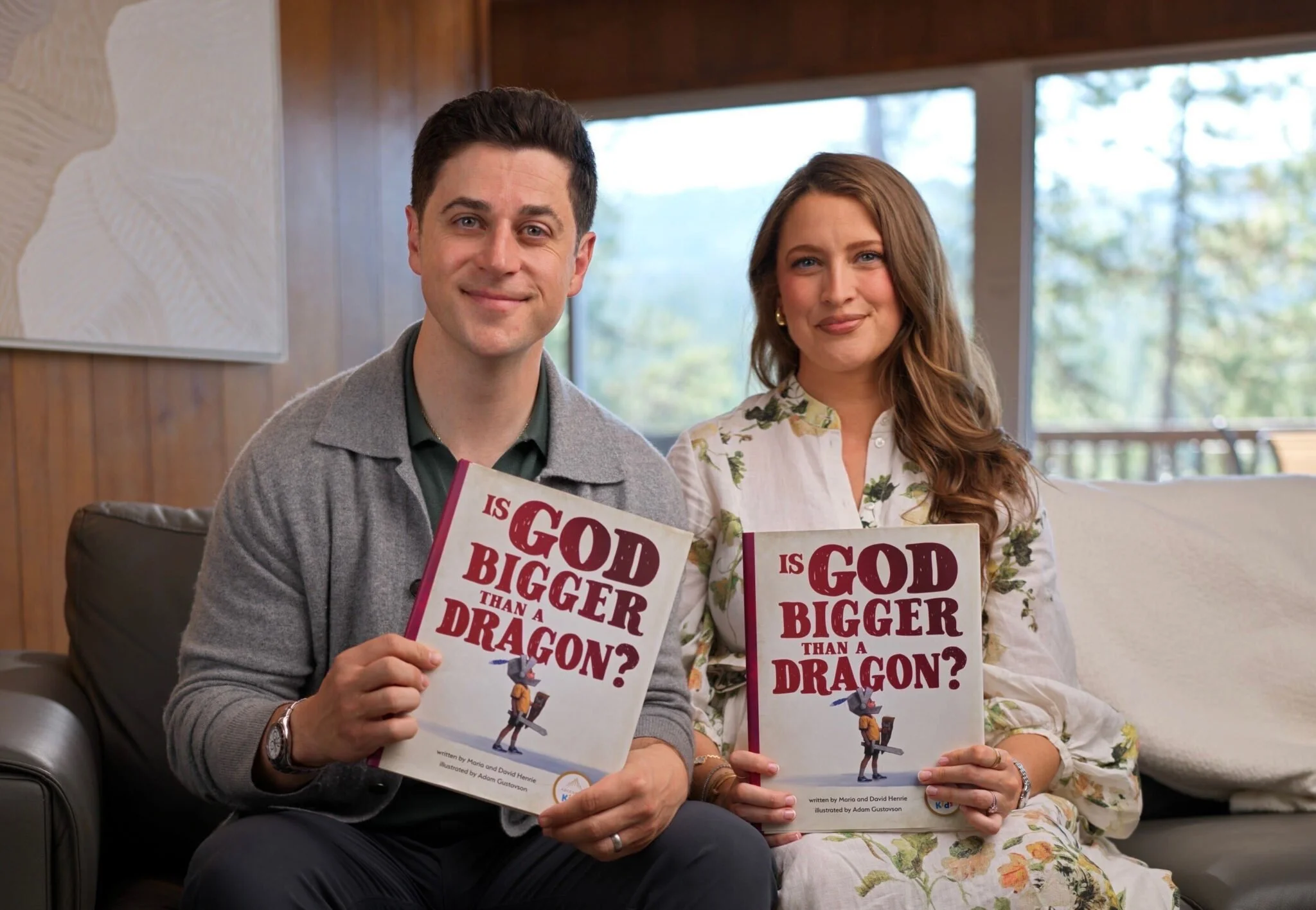Disney Star David Henrie and Wife Maria Henrie Release First Children’s Book with Ascension: “Is God Bigger Than a Dragon?”