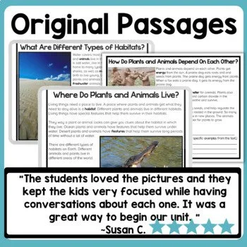 Habitats Biomes 2nd Grade Science Reading Comprehension Passages and Questions 2.jpg