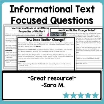 States of Matter & Matter Reading Comprehension Passages and Questions 2nd 4.jpg