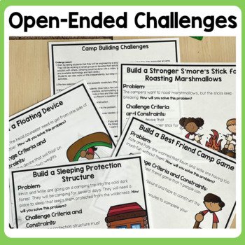 Camping Themed STEM Activities STEM Challenges and Makerspace Task Cards 2.jpg