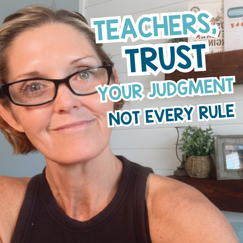 Teachers Not Following the Rules: Why Professional Judgment Matters More Than Perfect Compliance 309