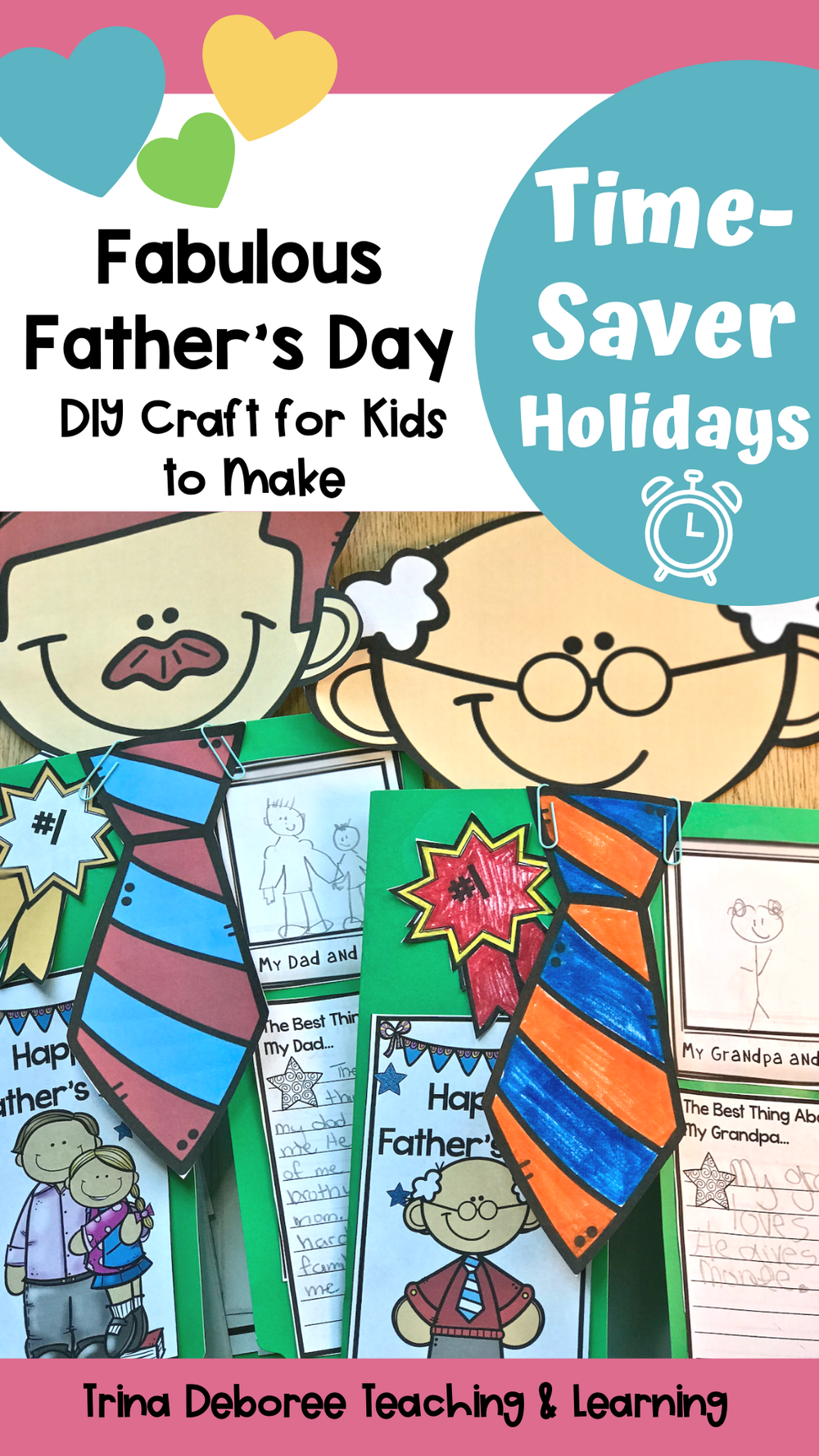 Fabulous Father's Day DIY Craft for Kids to Make — Trina Deboree ...