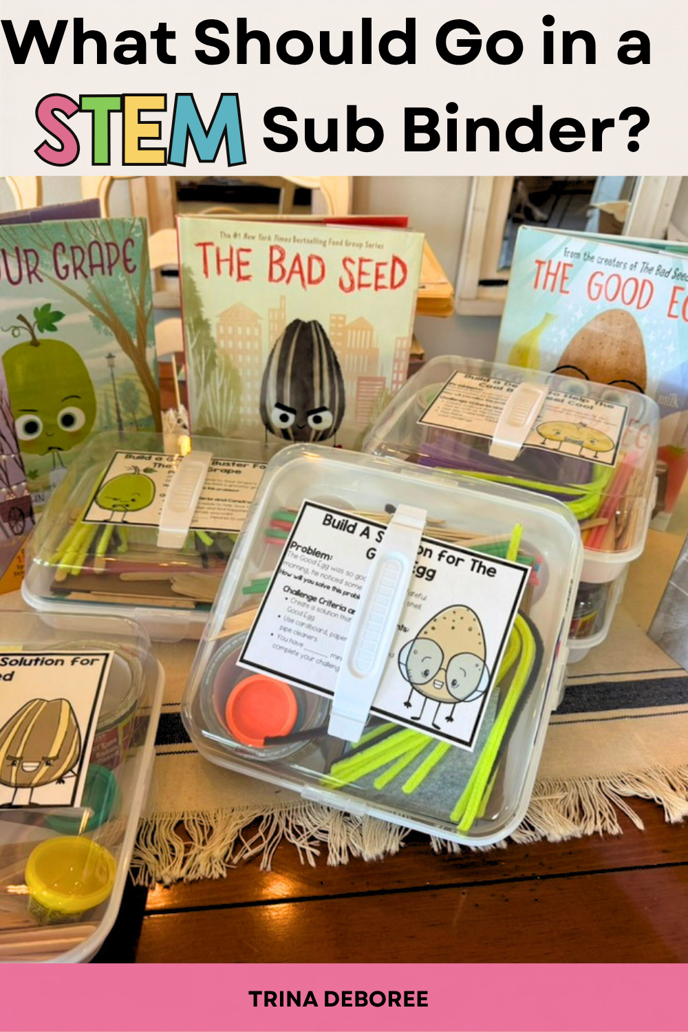 food group stem story boxes