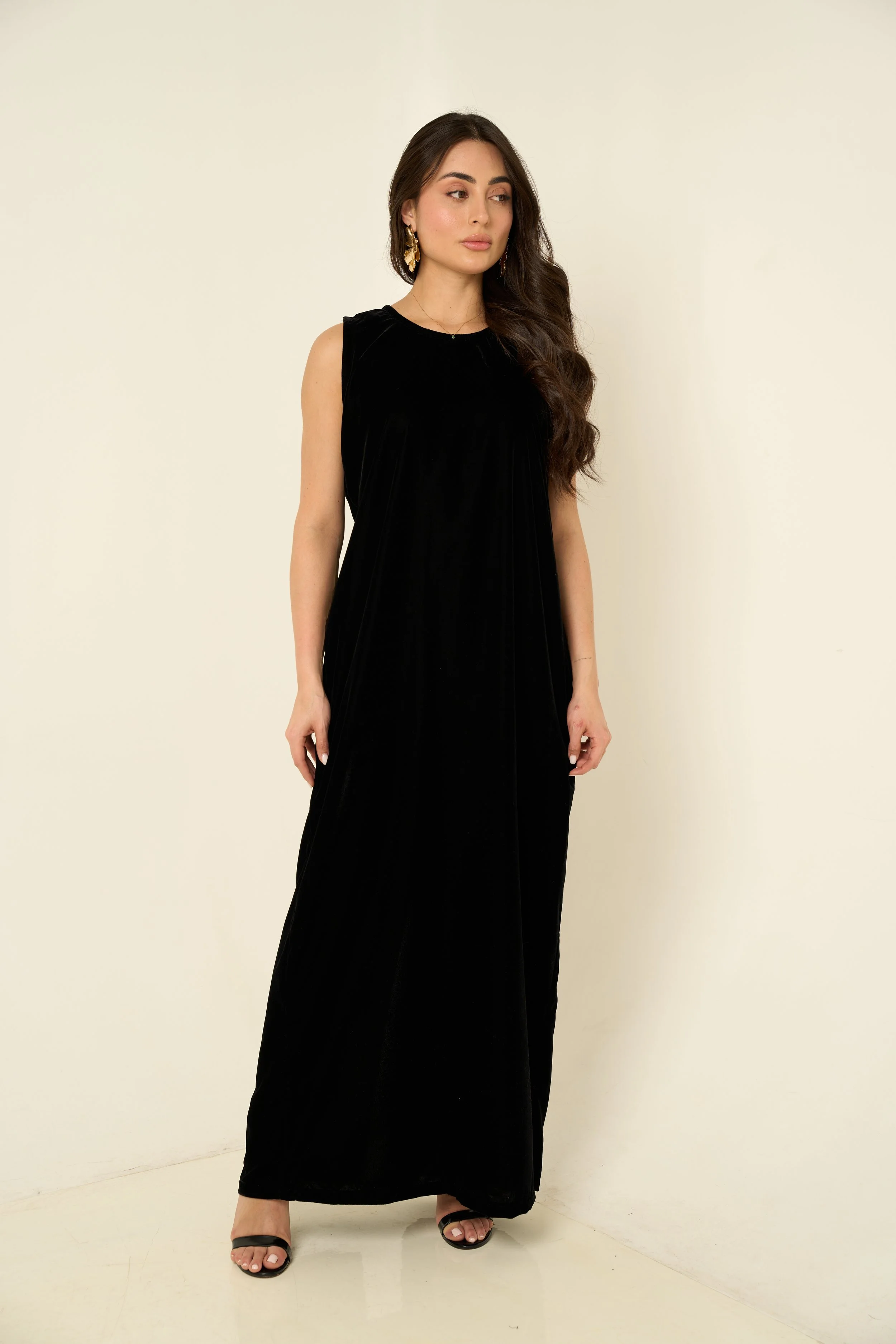 Black Velvet Underdress