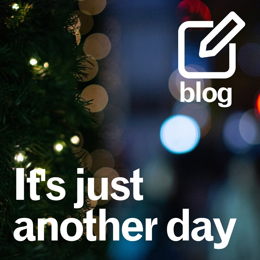 Is it just another day? Our latest blog by Chris Harris is out now!

&quot;It&rsquo;s the celebration of the one who not only meets us where we are in our broken state but carries us from the wreckage, never leaving us, never giving up&quot;

Click o