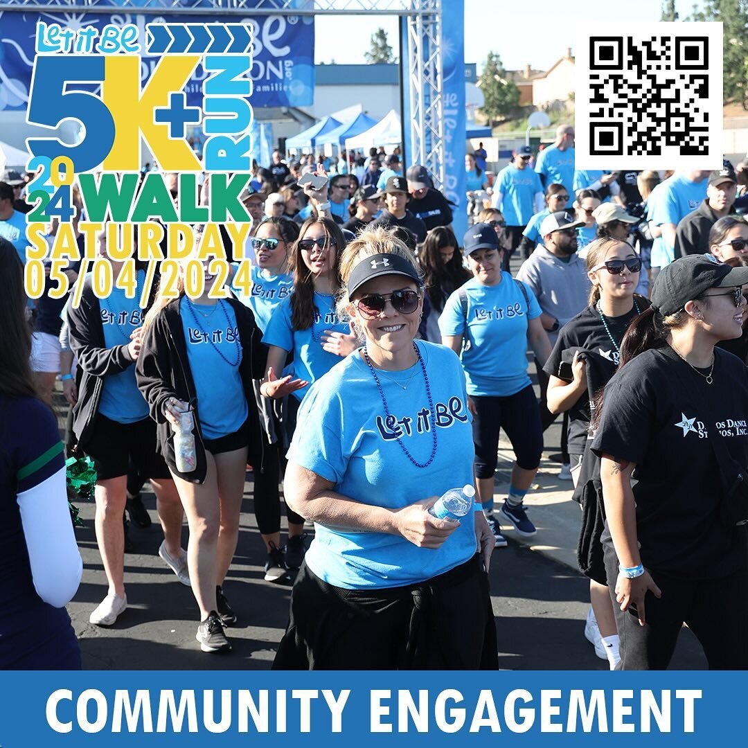 Join our community and make a difference! 🌟 Come out to support our Let It Be Kids and Families at our 5K+ Walk-Run! Rally your friends and family, we can&rsquo;t wait to see you there! Registration now open - Link in bio. 🥇👟🏃💙