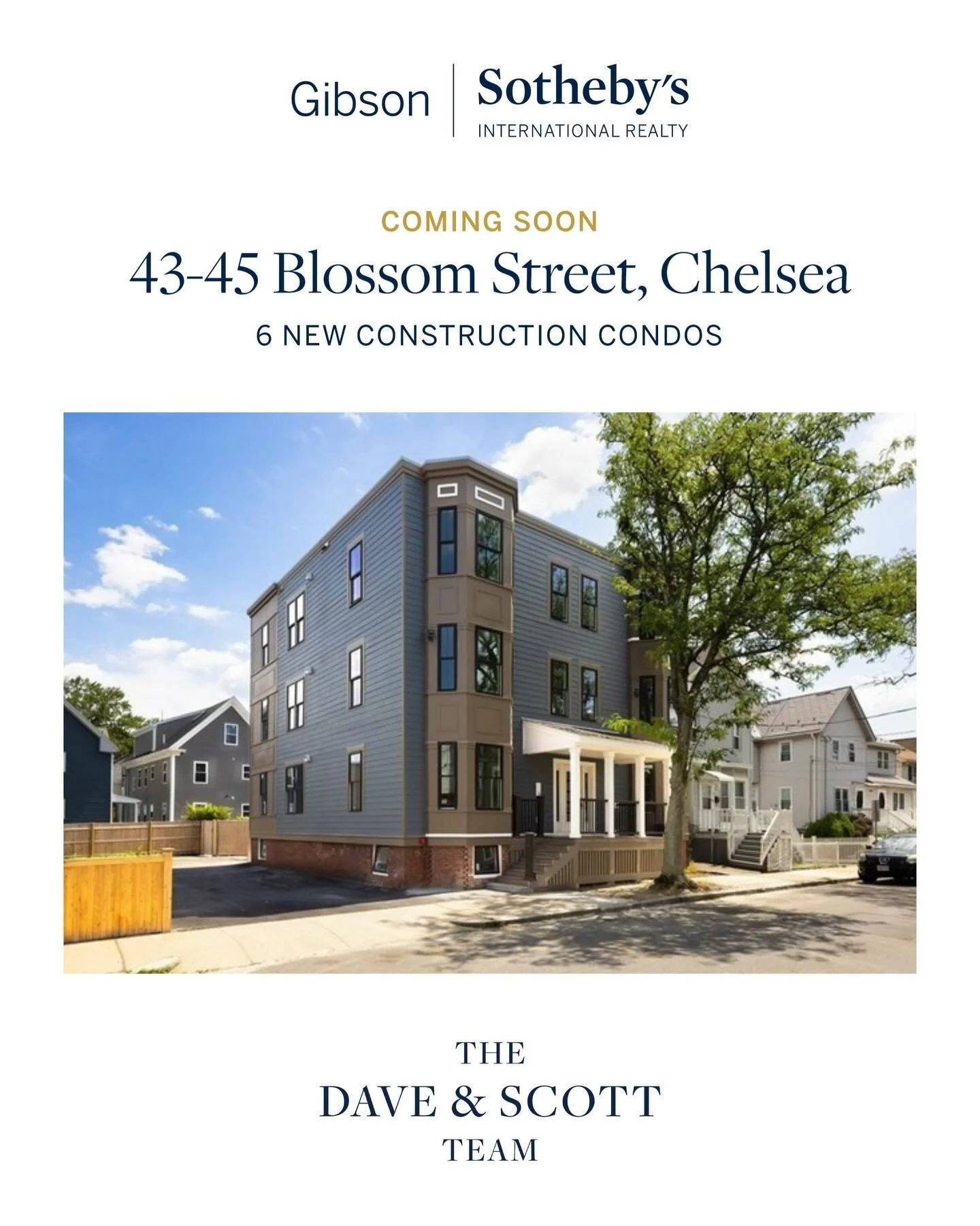 Coming next week! New construction development in Chelsea with 6 condos from $449,000!