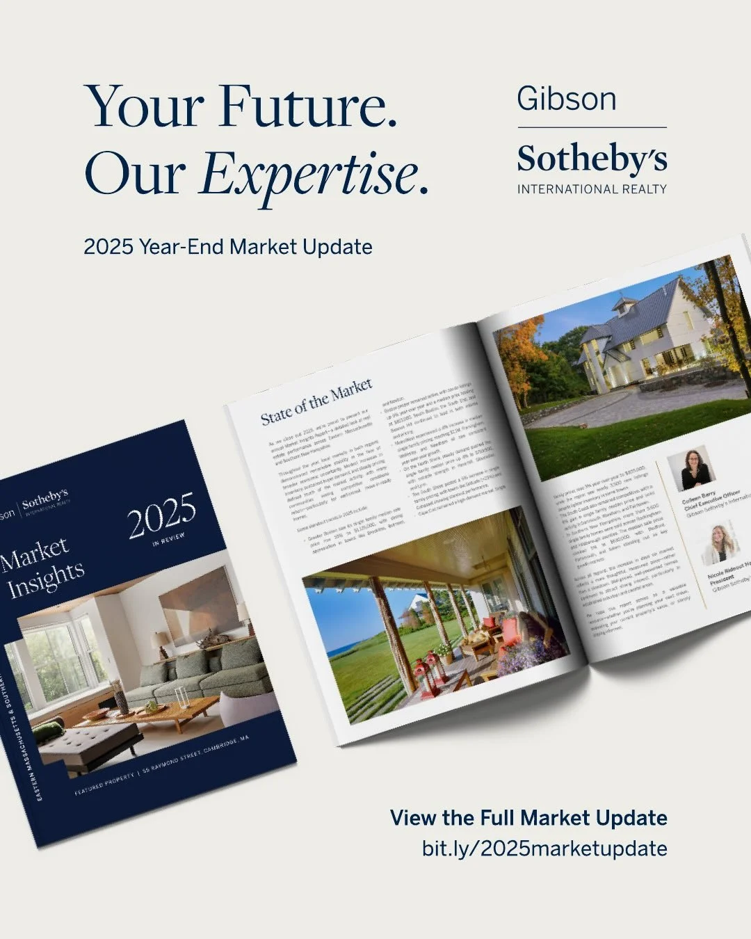 We are pleased to share with you the real estate market trends throughout
Eastern Massachusetts for 2025. 

No matter where the market takes us, we are your local experts, globally
connected and poised to guide you to your goals with experience, stab