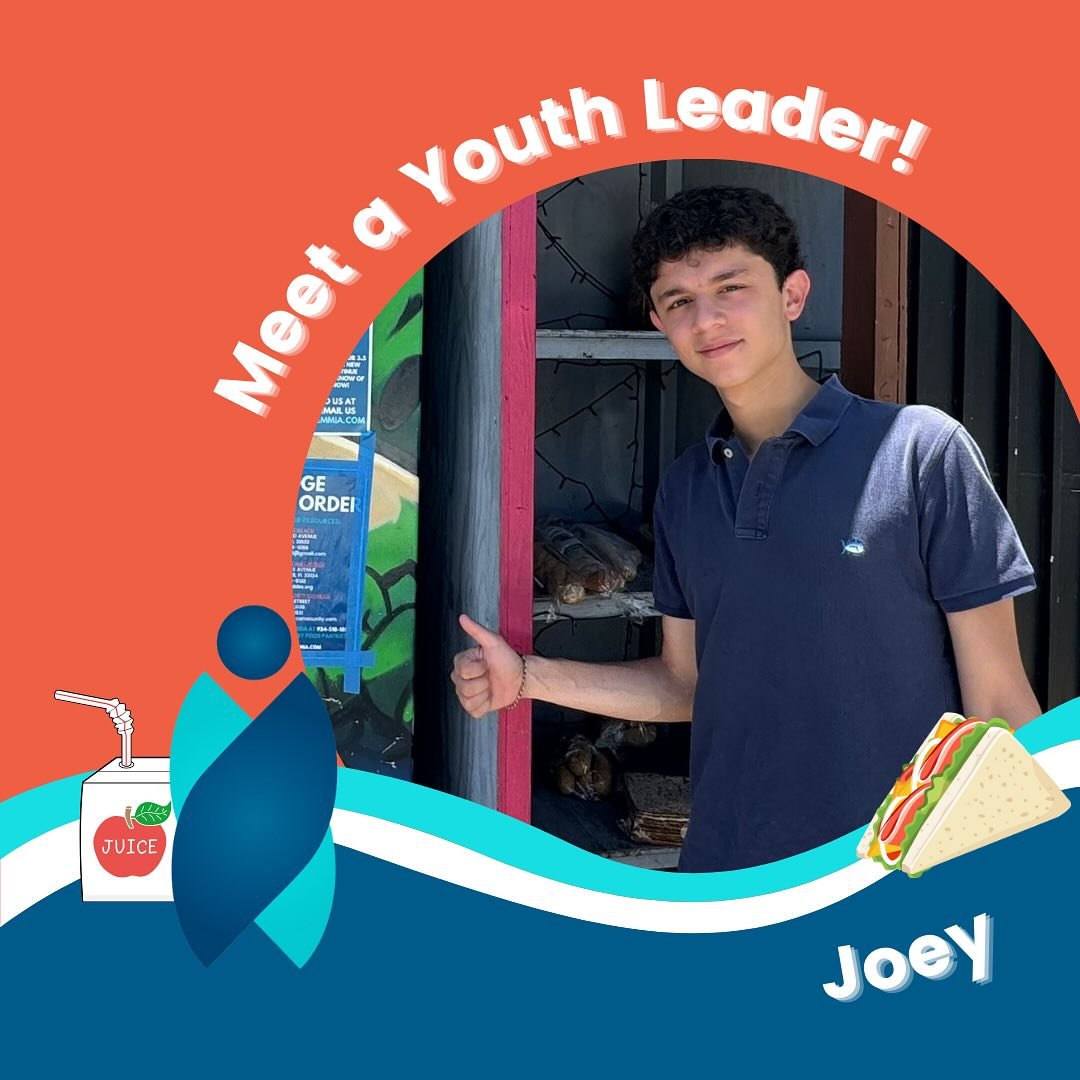 Meet a Youth Leader ⭐️

This month, we&rsquo;re shining a spotlight on Joey, our Community Fridge Youth Leader!

Tell us a little bit about yourself.

I&rsquo;m Joey, an 18-year-old from Miami, and I&rsquo;m proud to be the Community Fridge Youth Lea