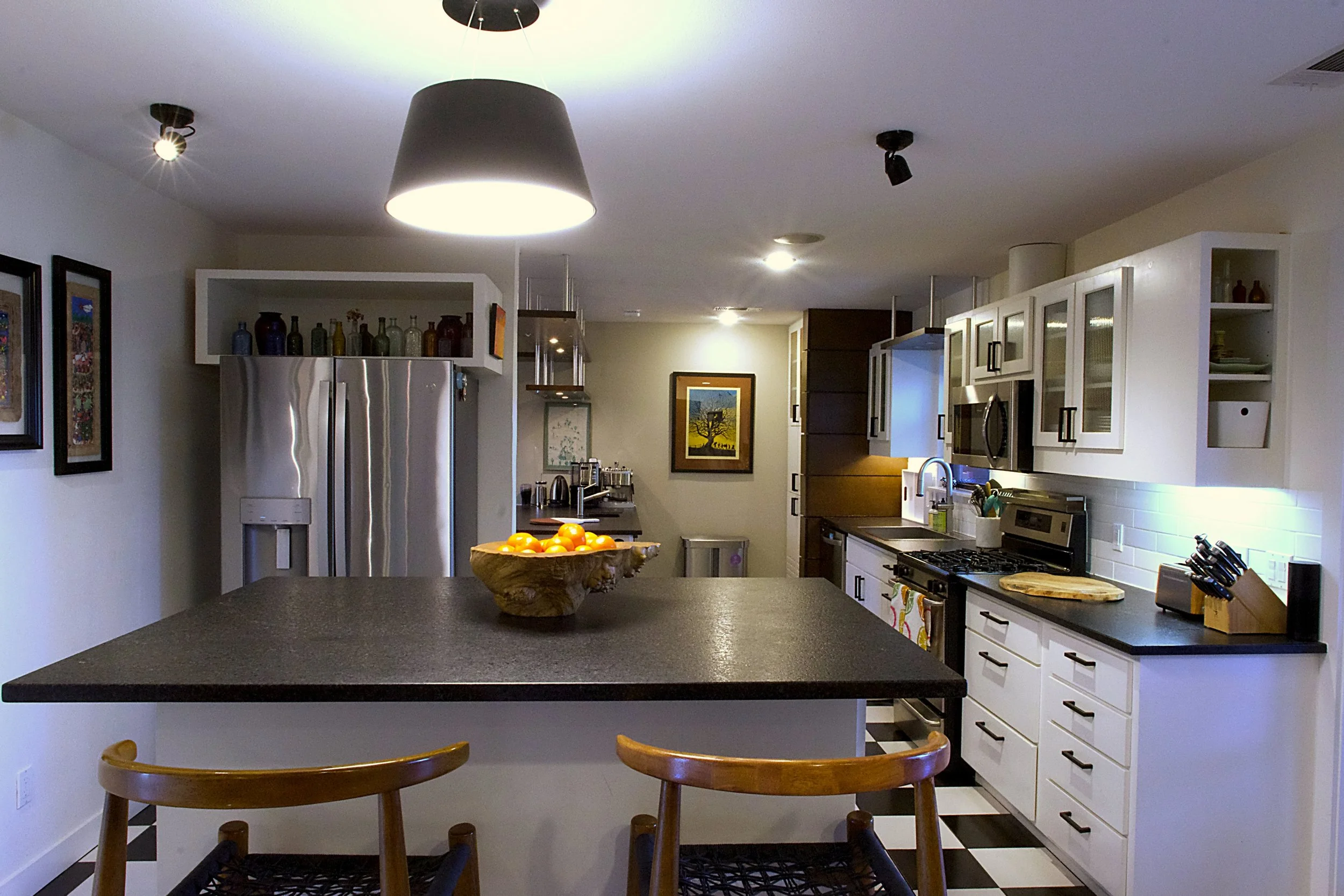 Fully Appointed Gourmet Kitchen Equipped for Entertaining.