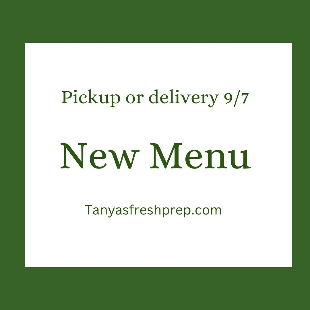🥑The menu is up for September 7 and it looks delicious!
✨Don’t miss out on the Cheesy Hash Brown Quiche or Creamy Sausage and Tortellini Soup! Order now, so you don’t have to think about it later. Head to Tanyasfreshprep.com to order.
