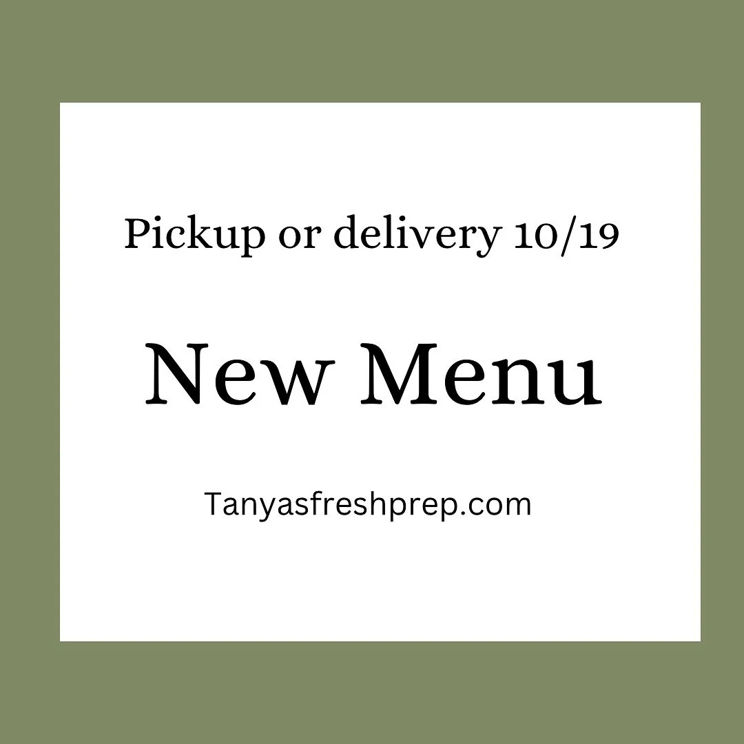 ✨WE KNOW YOU’VE BEEN WAITING 
🫑Here’s the menu for this week, 10/19. The Shrimp Avocado Quinoa Bowls and Loaded Breakfast Sweet Potatoes are classic TFP! 
🙌🏼Don’t miss out on this week’s menu. Order now at Tanyasfreshprep