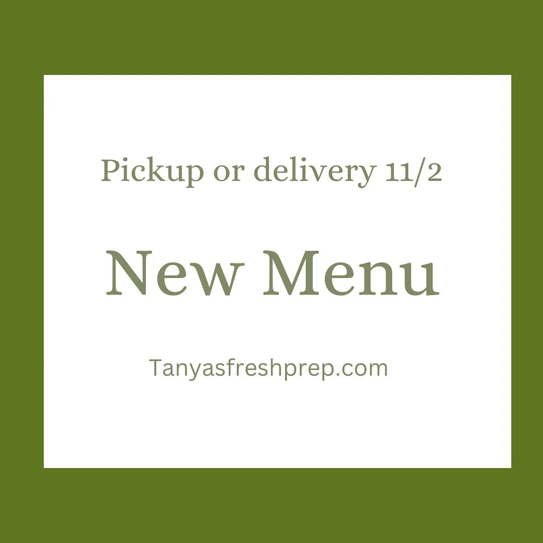 ✨NEW MENU~ PICKUP OR DELIVERY 11/2✨
👀TFP is so excited about the new fall dish that’s on the menu this week:
🧡Roasted Garlic Chicken Thighs with Autumn Vegetables
This week’s newest addition brings the warmth of roasted garlic, tender