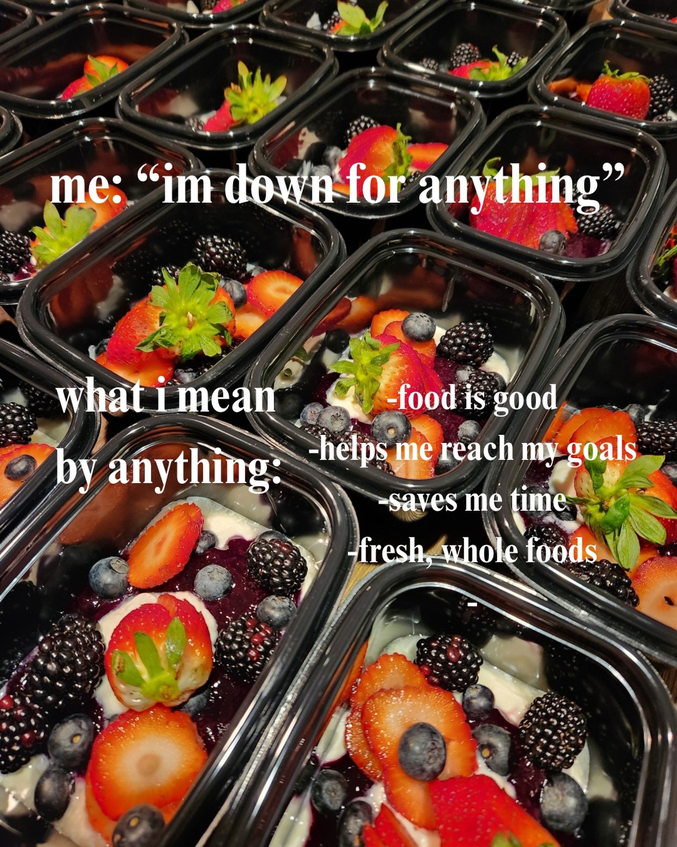 We&rsquo;re down for anything&hellip; but when it comes to food, we&rsquo;re picky.

At Tanya&rsquo;s Fresh Prep we believe food should not only taste good, but fit your lifestyle and goals. That&rsquo;s what makes us special! 

Come join the TFP Fam