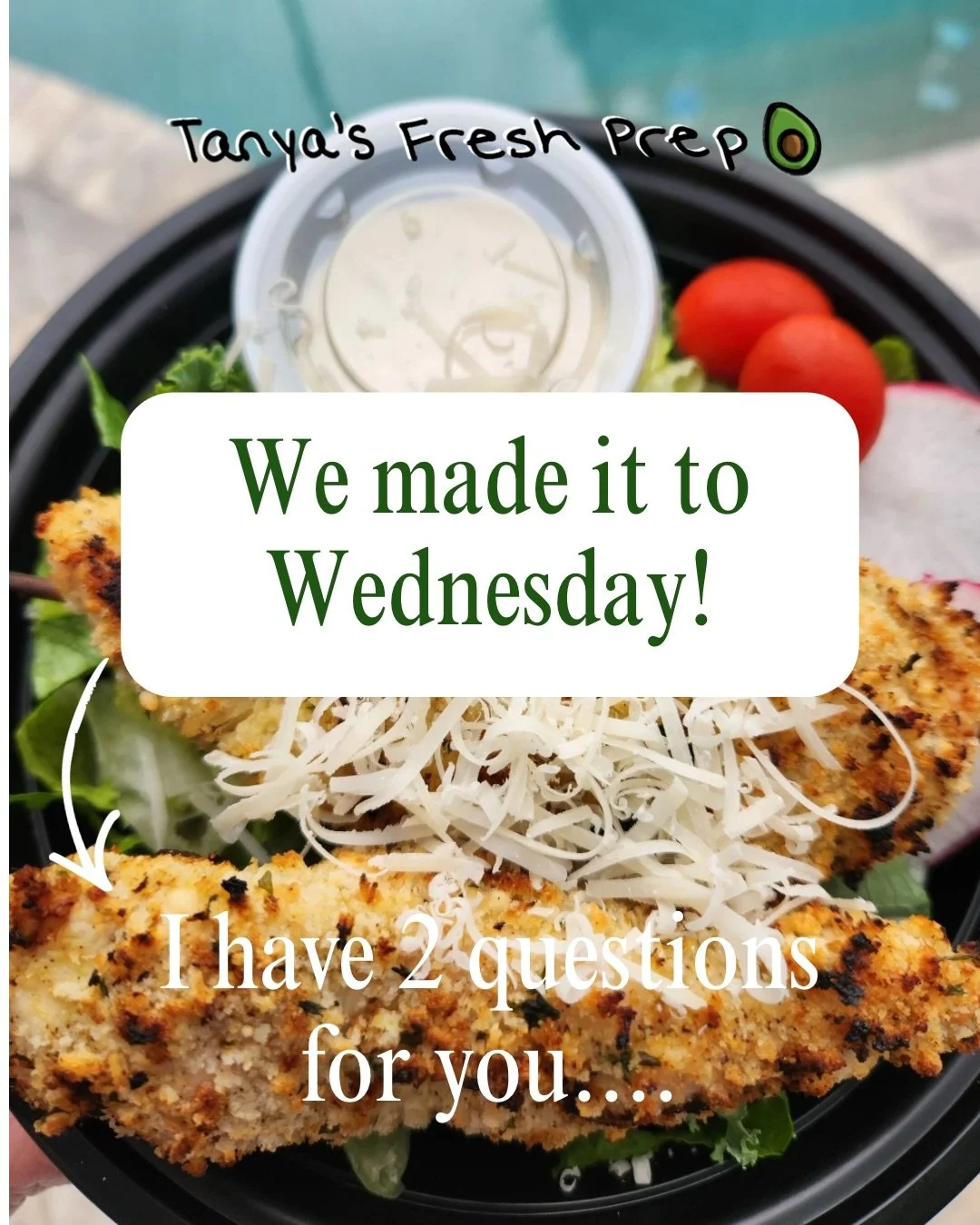 We made it to Wednesday🙌 
I have 2 questions: What have your lunches looked like this week? How are you feeling? If the answer to either isn&rsquo;t &ldquo;amazing,&rdquo; let Tanya&rsquo;s Fresh Prep fix that.

We know your week looks better when T