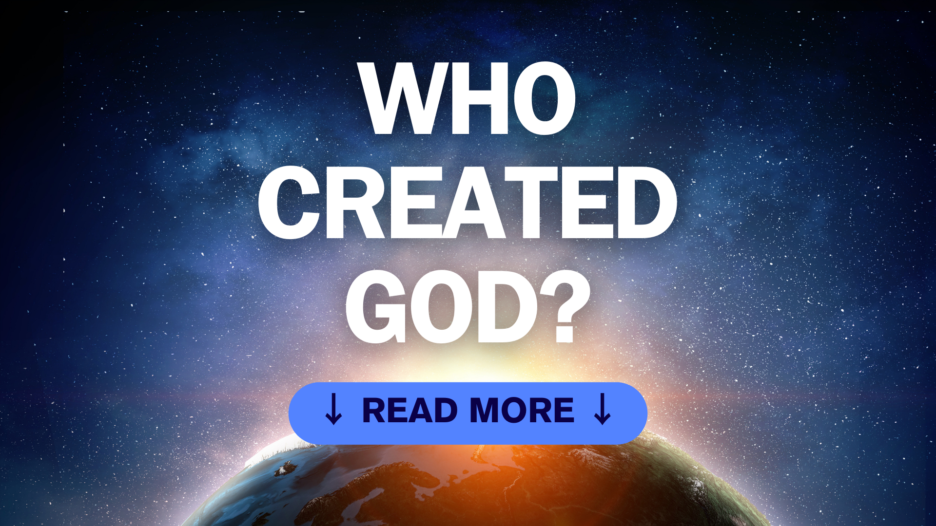 Addressing the Tricky Question: "Who Created God?"