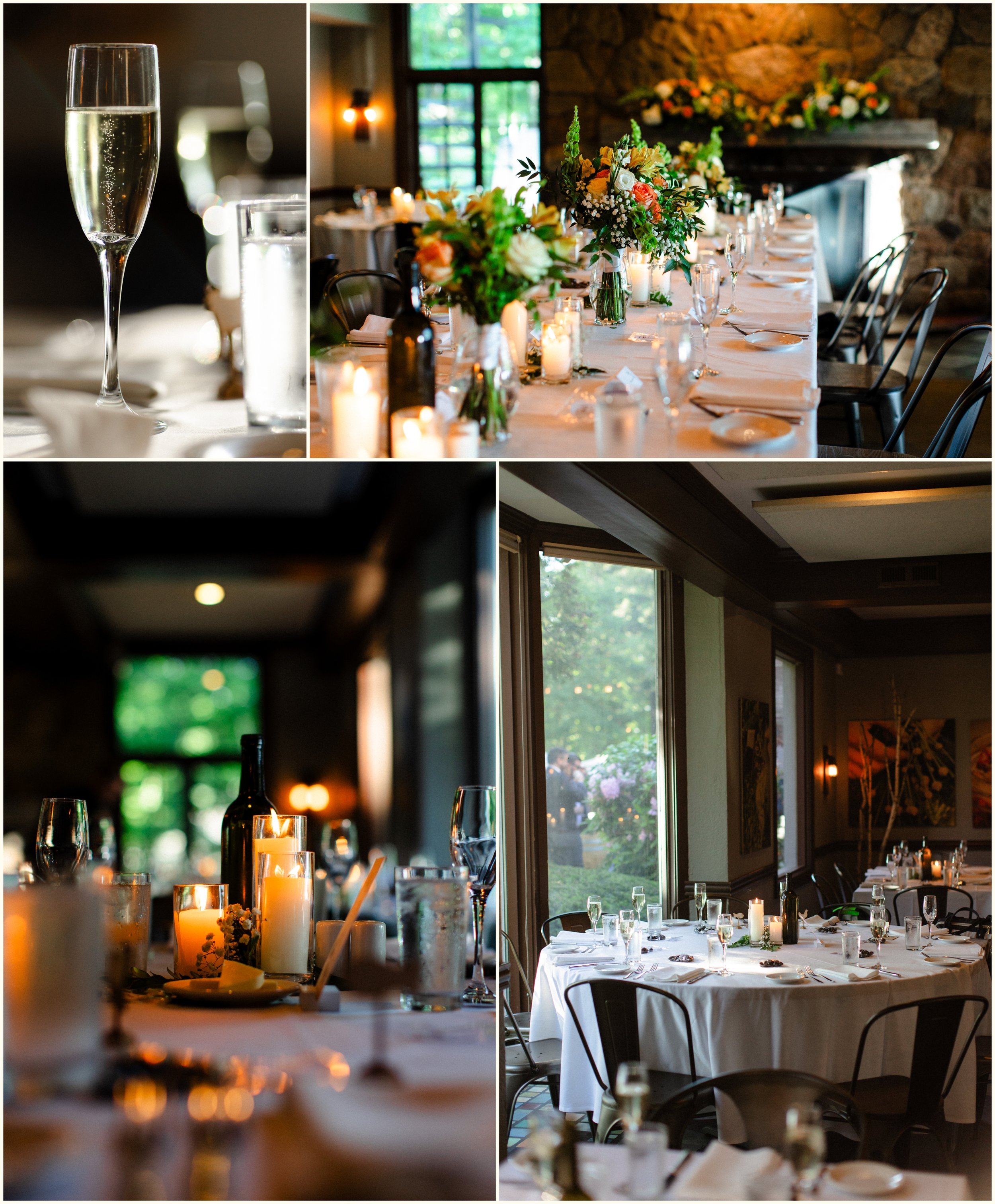 traverse city intimate wedding reception