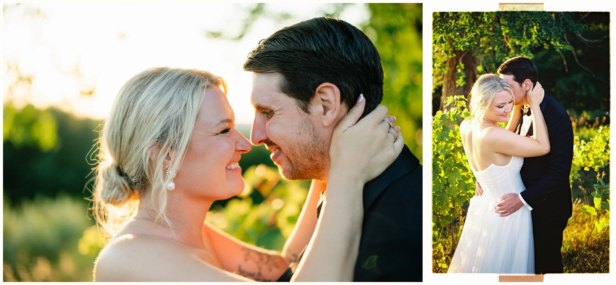 joyful wedding portraits