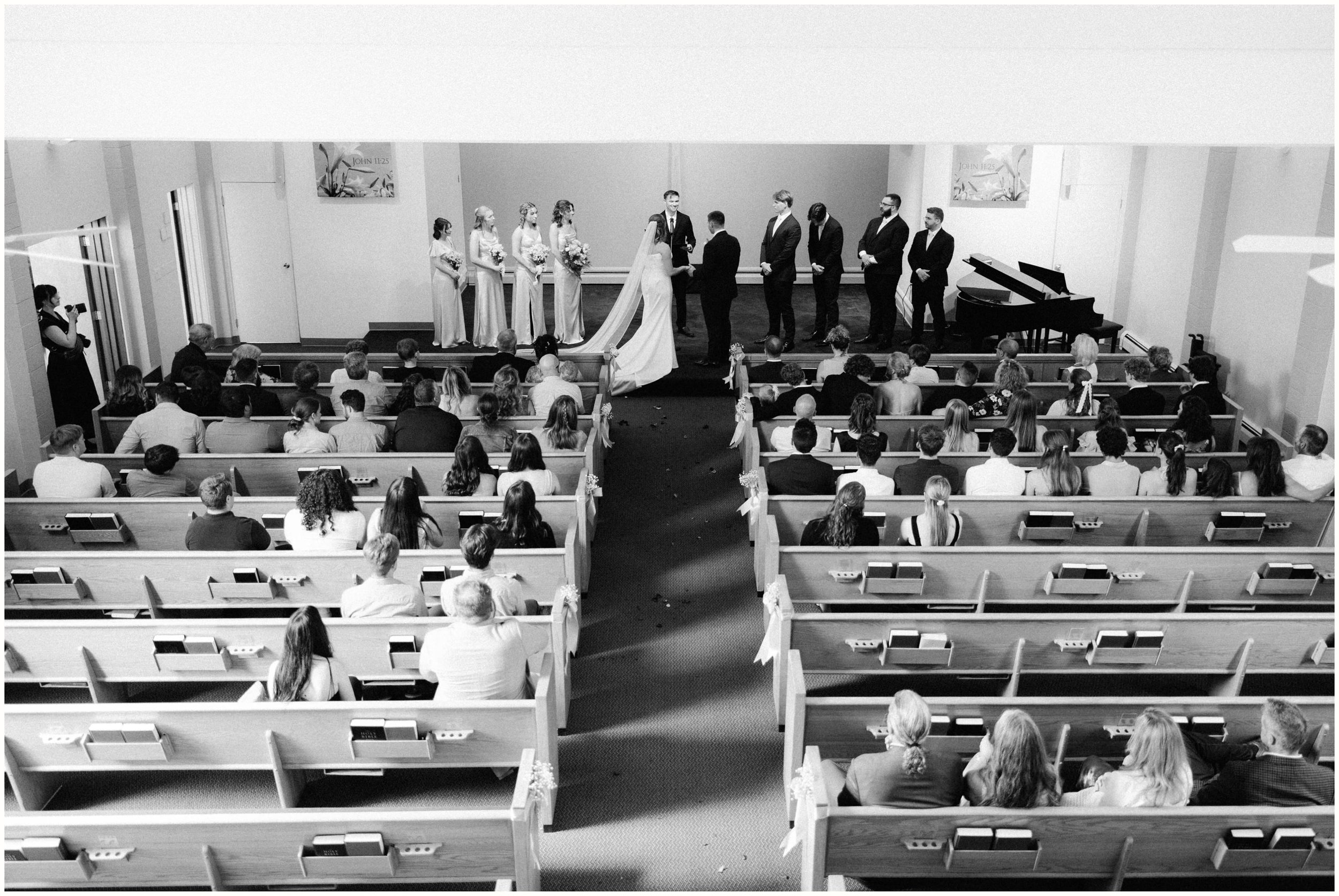 downtown traverse city church wedding