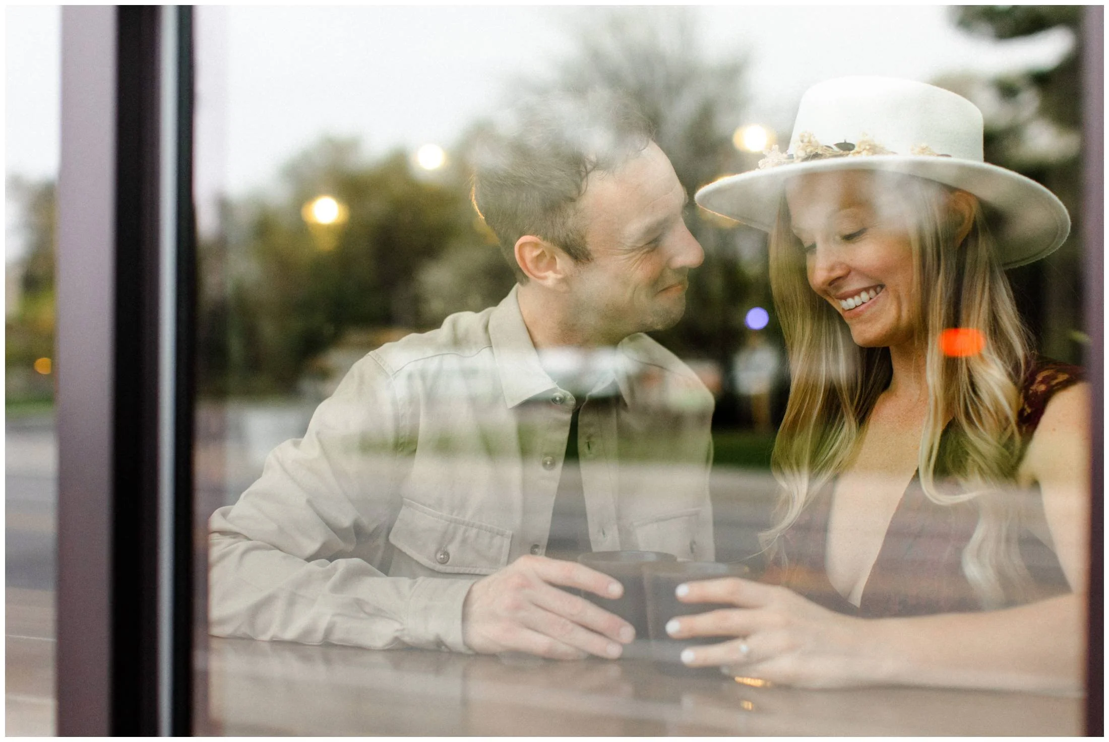 Bryan + Alexa | Coffee Shop Engagement | Traverse City