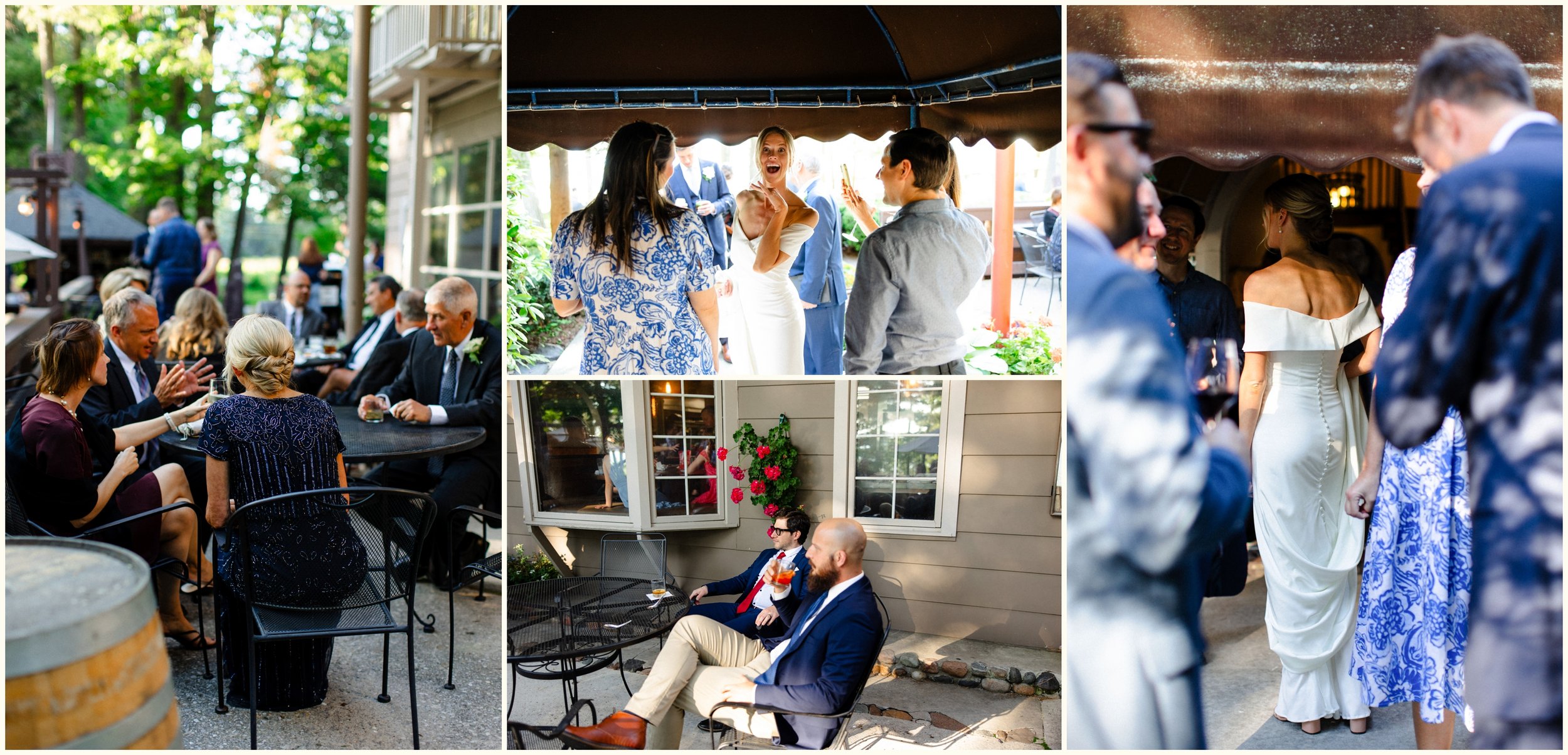 traverse city dinner party wedding