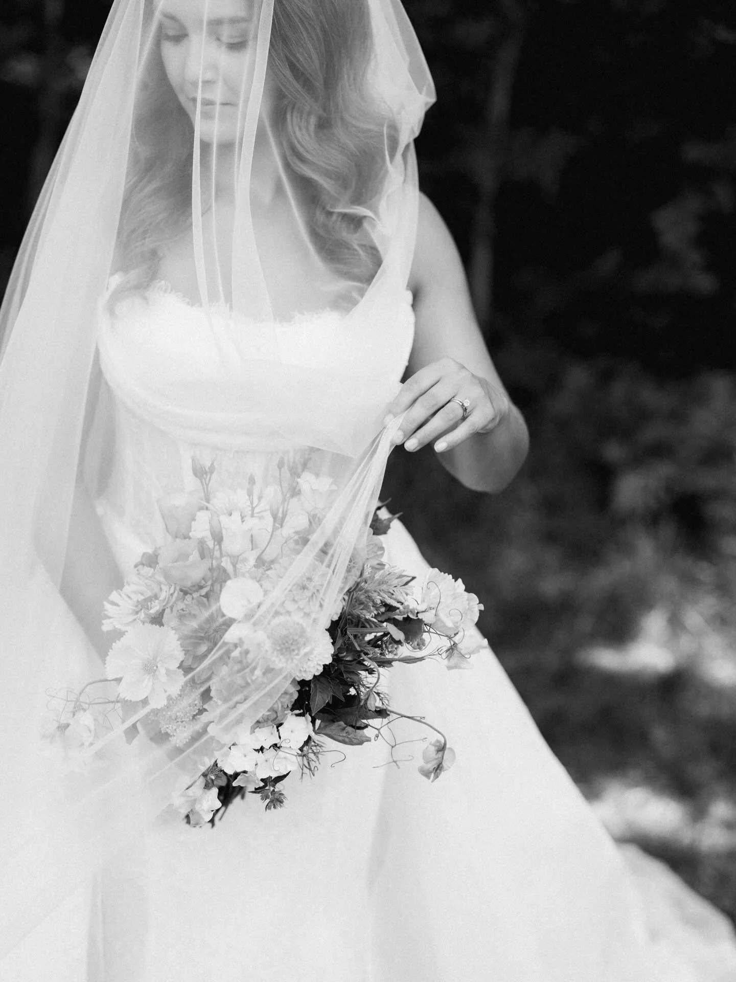 Kylie, an ethereal vision on her wedding day 🤍