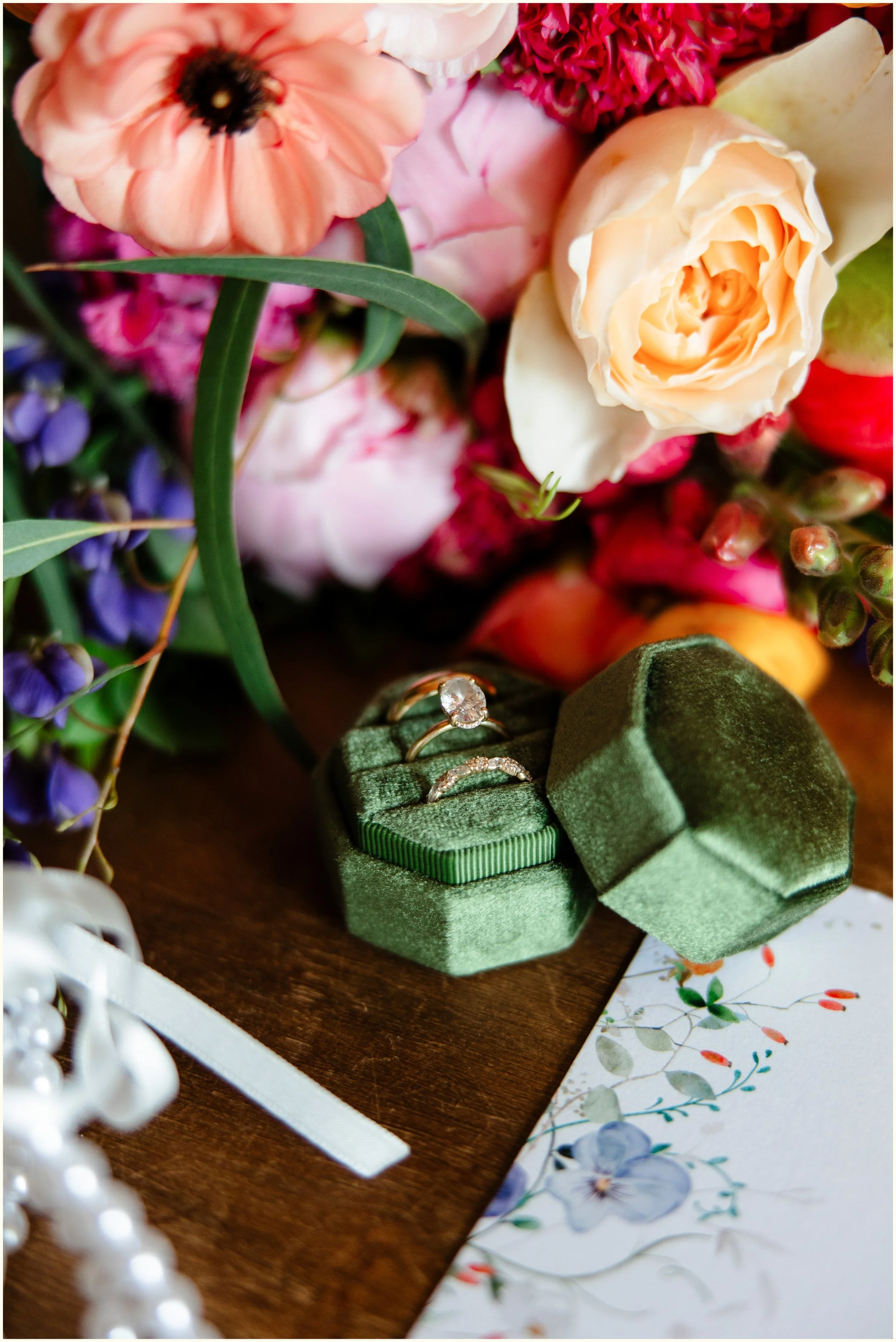romantic traverse city wedding details