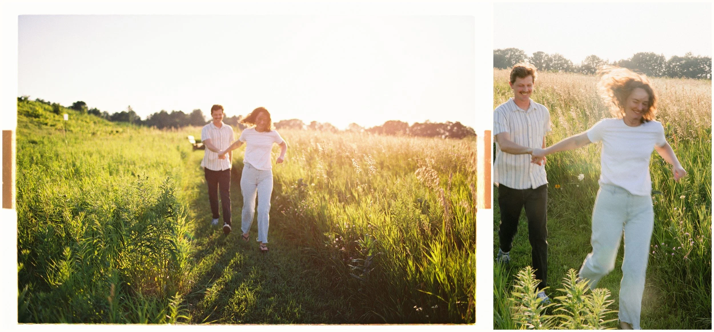 traverse city film engagement photos