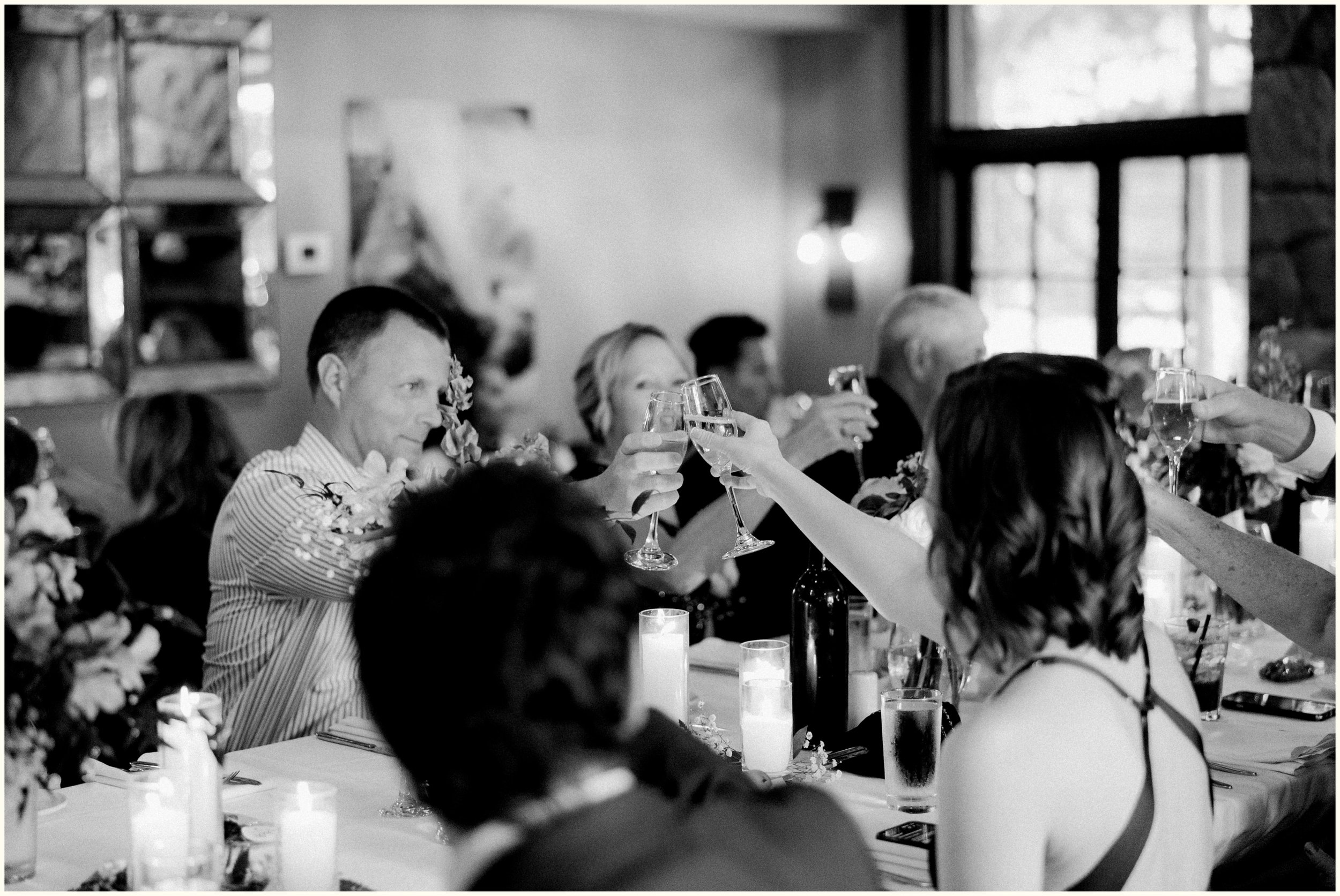 northern michigan intimate wedding dinner party