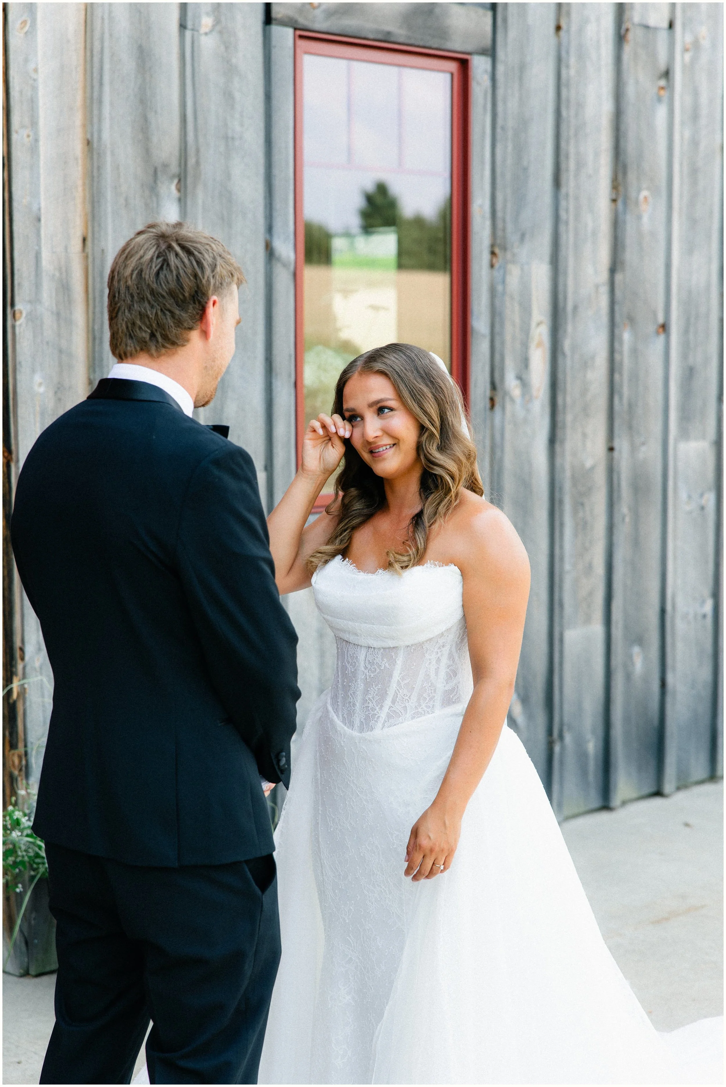 Bride and Groom First Look
