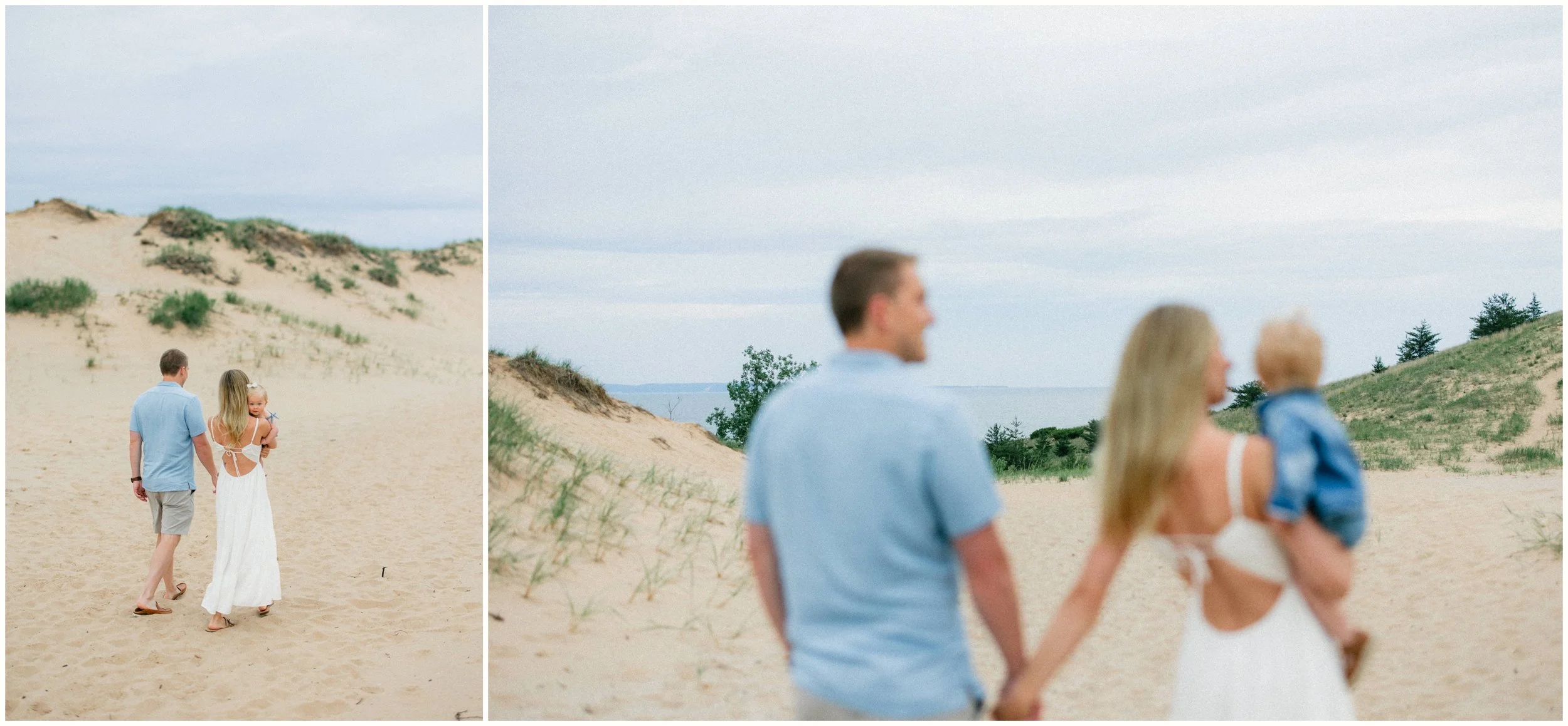 family photo session in traverse city
