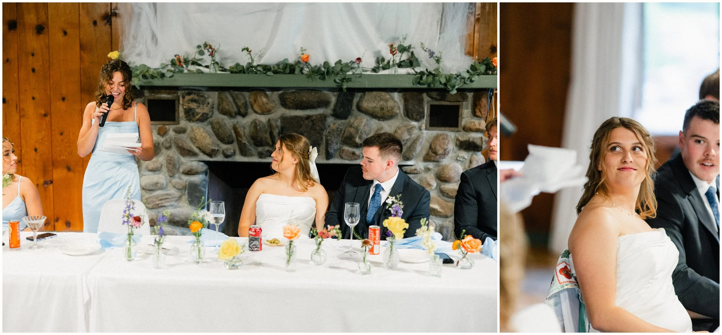 northern michigan wedding reception