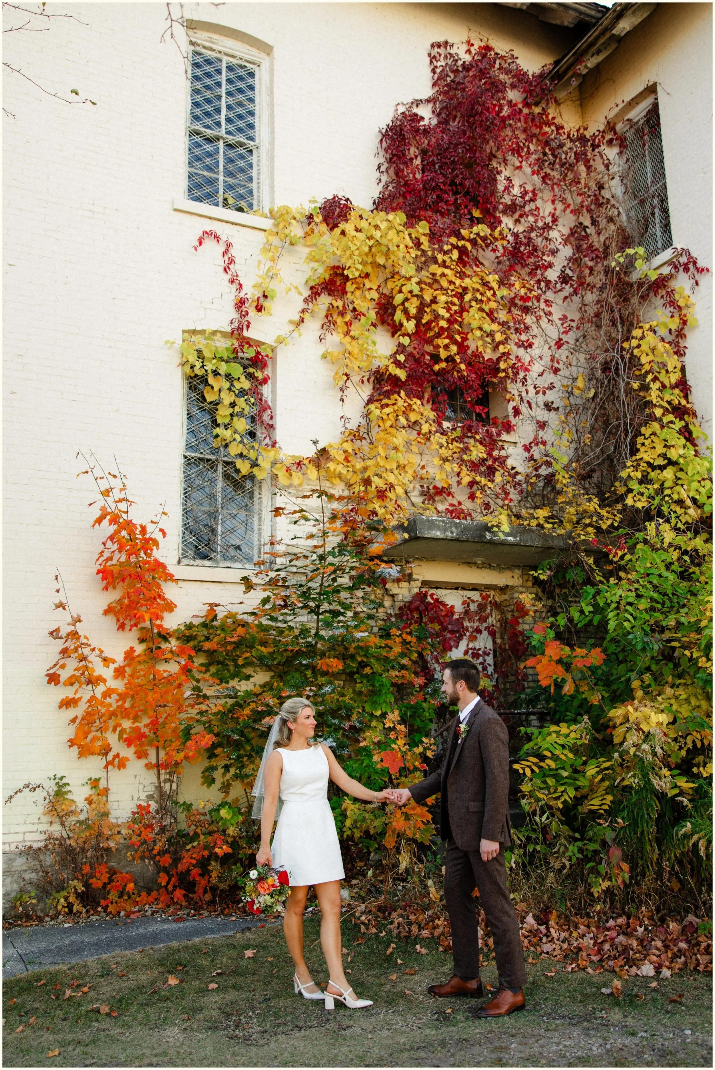 michigan fall editorial wedding