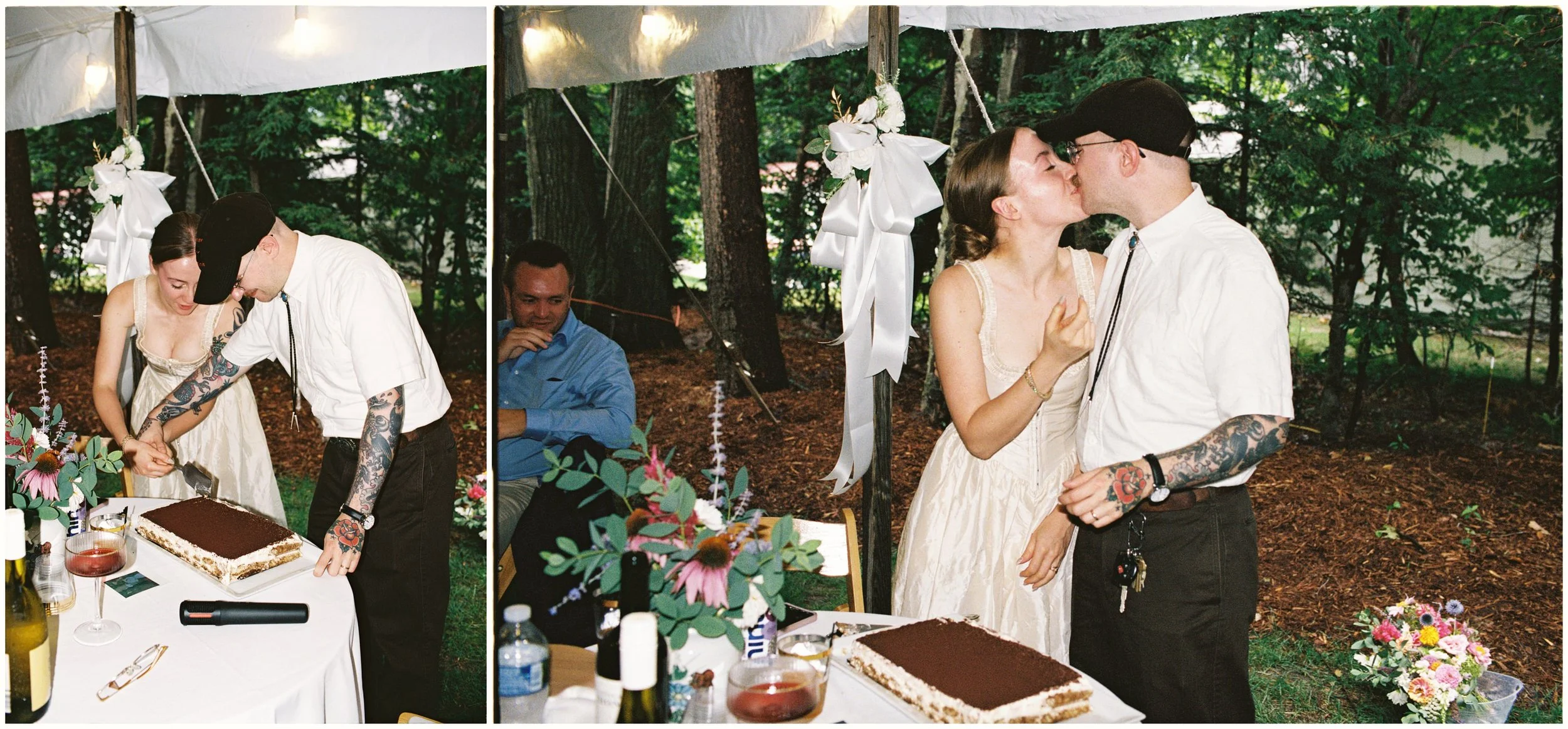 Tiramisu Cake Cutting 