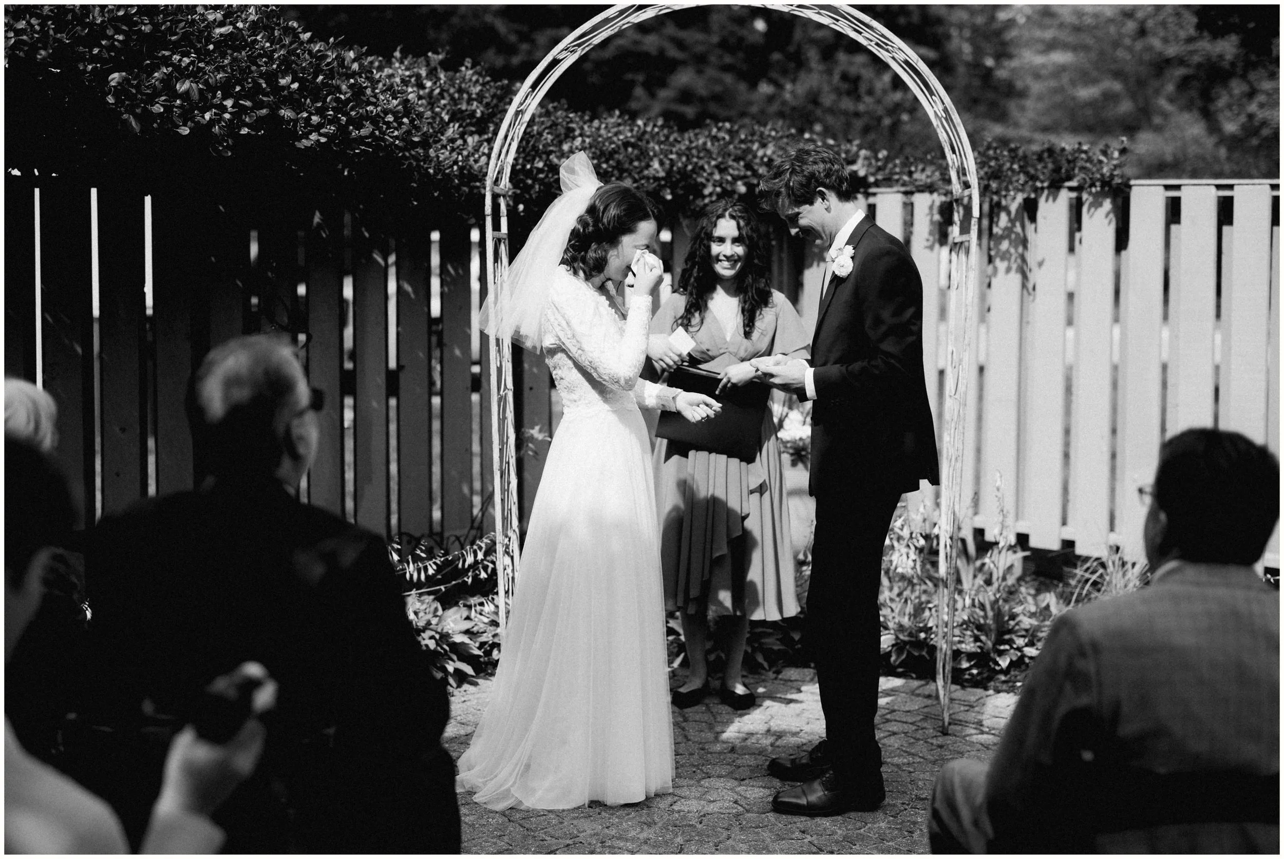 traverse city intimate wedding ceremony