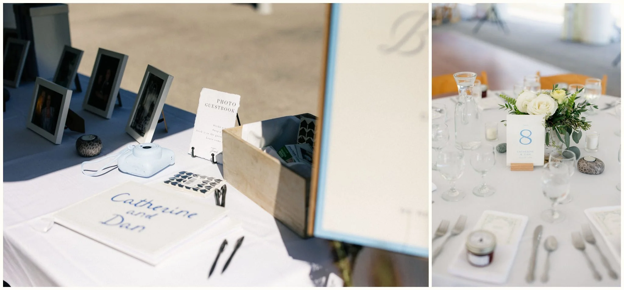wedding reception details
