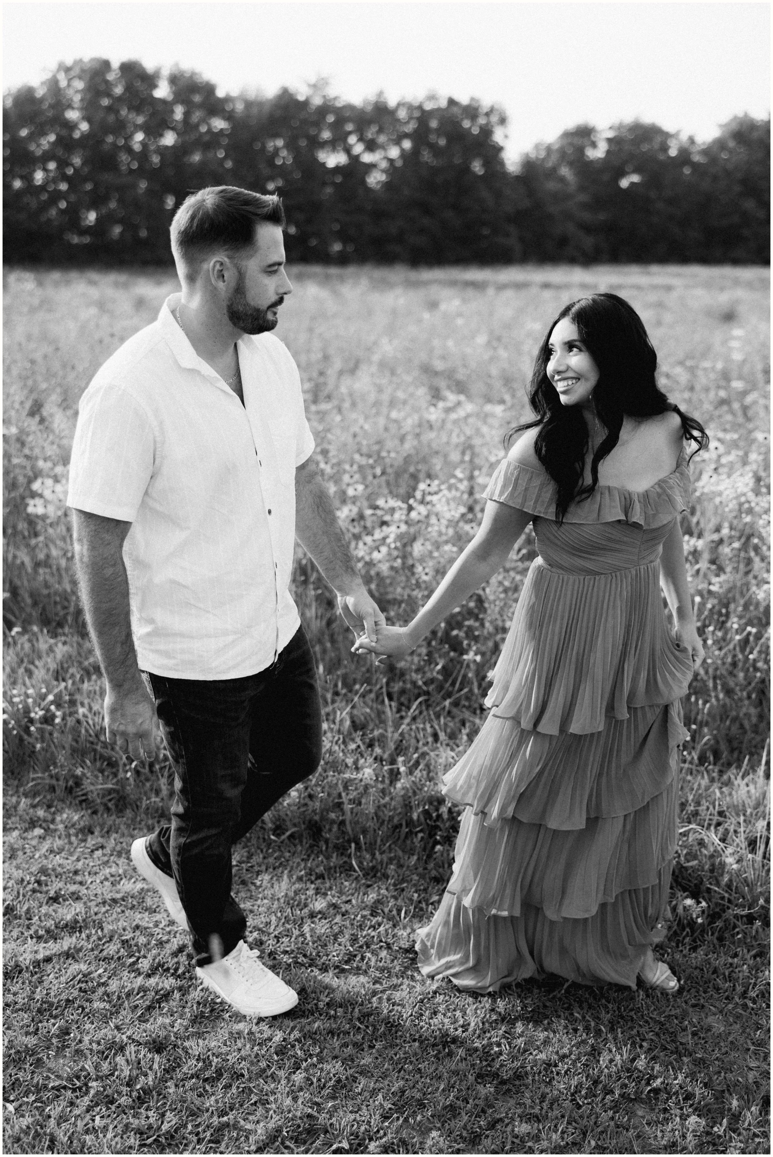 Cinematic Engagement photography