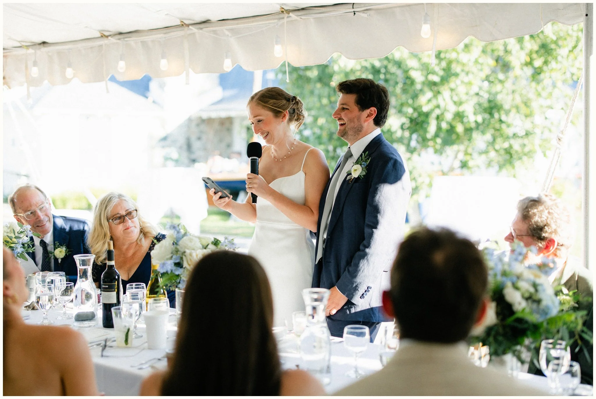 northern michigan wedding reception