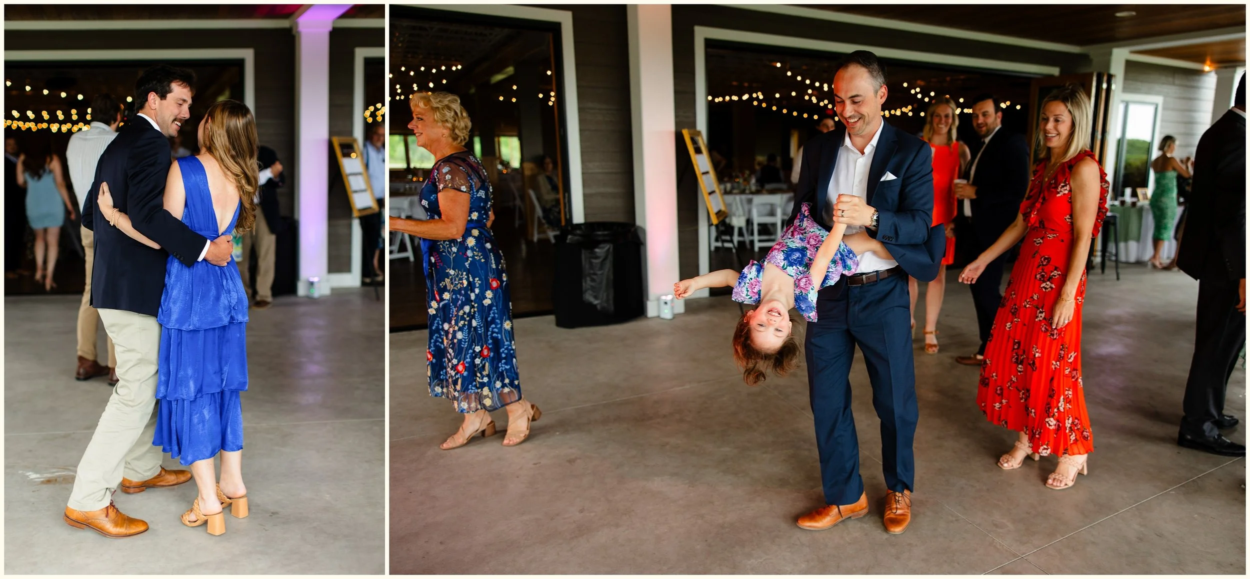 joyful wedding reception details