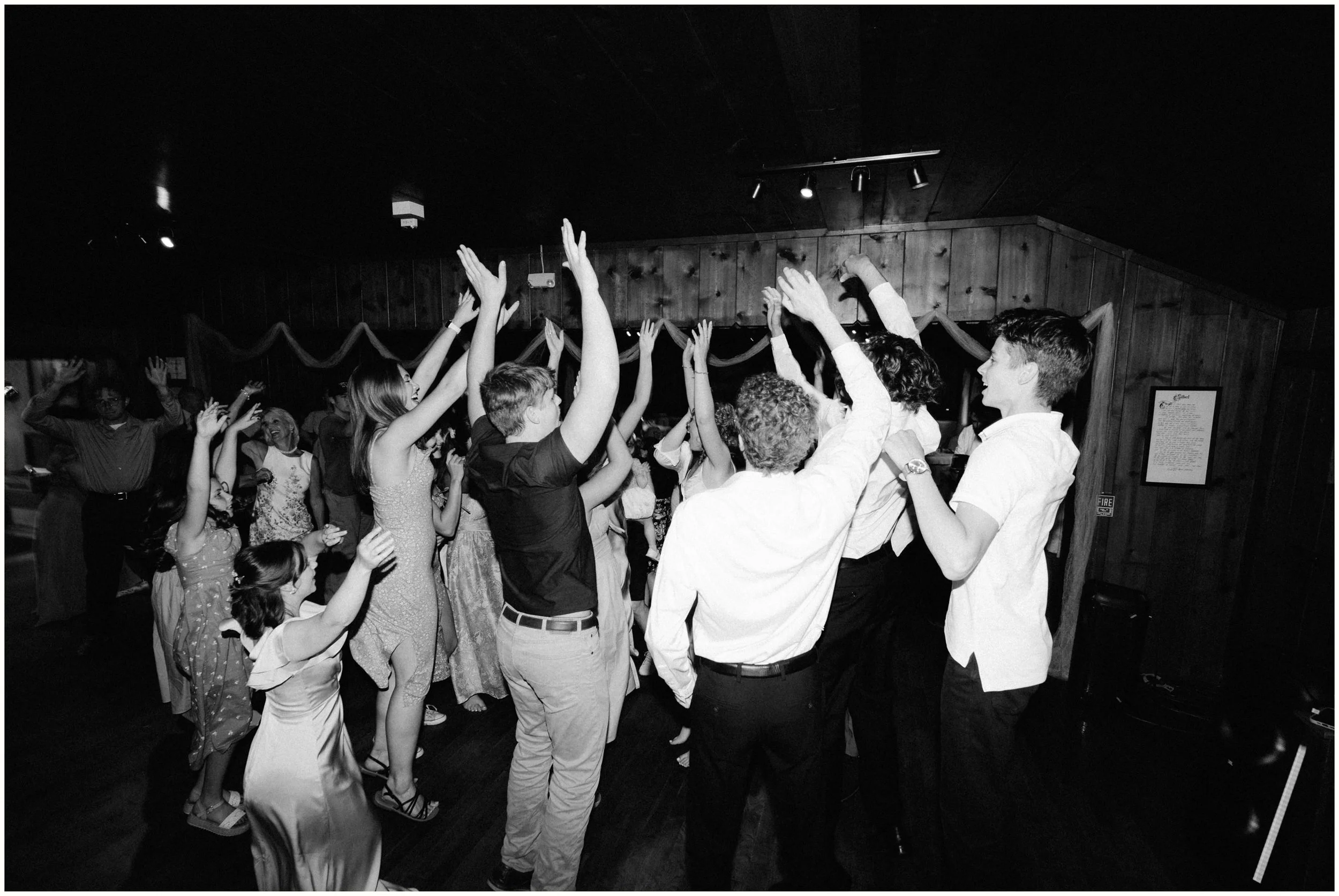 dancing at wedding reception