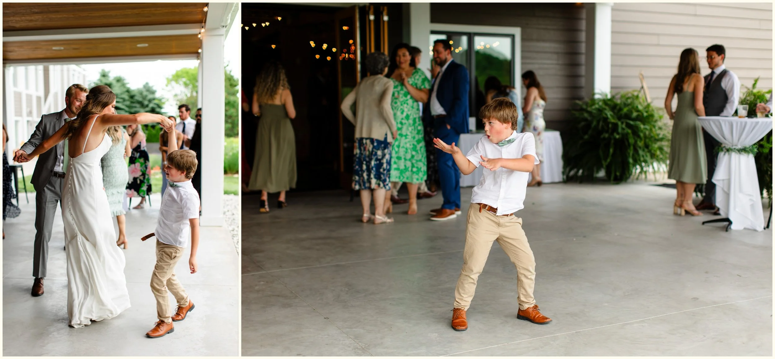 emotional wedding reception candids