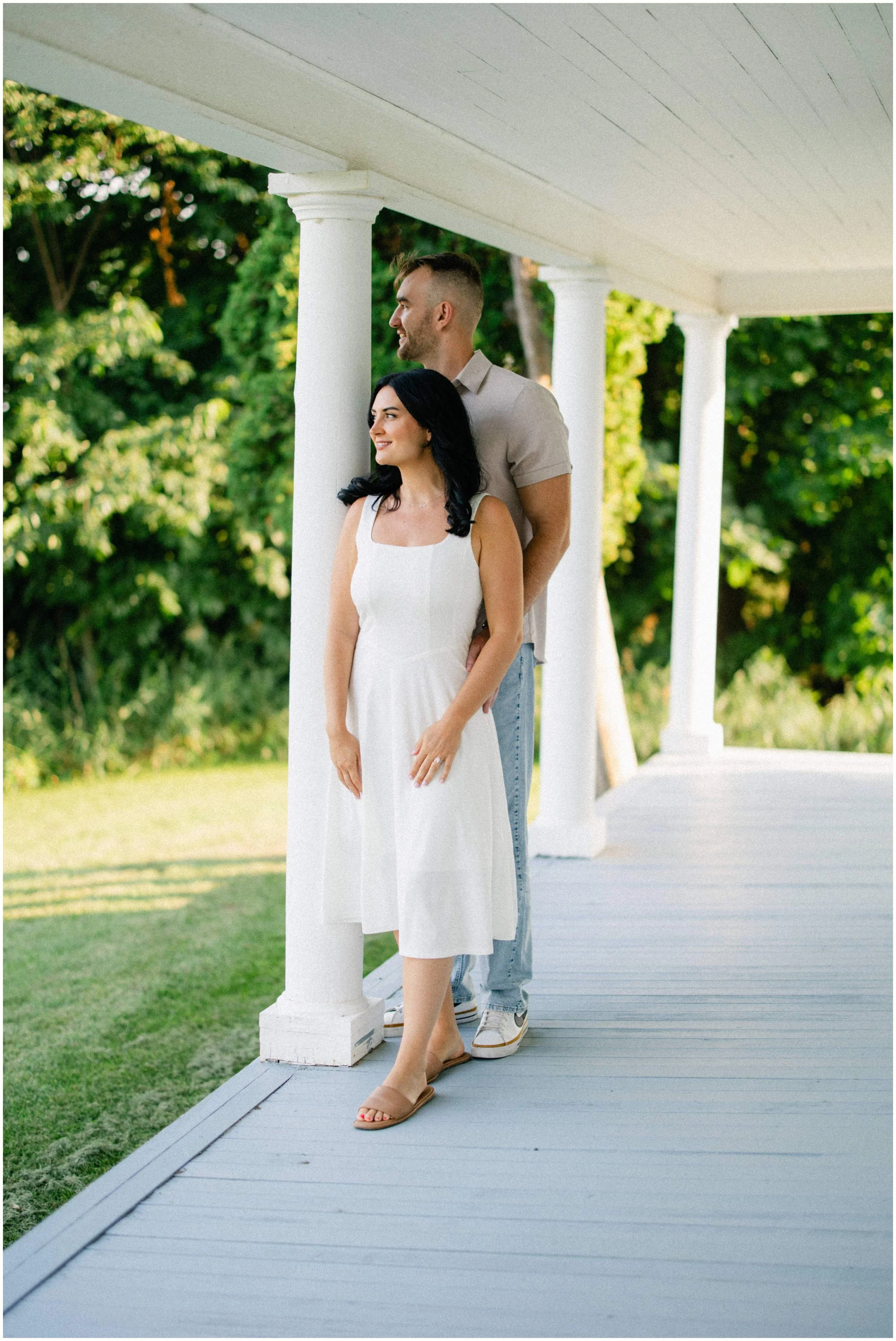 traverse city engagement session