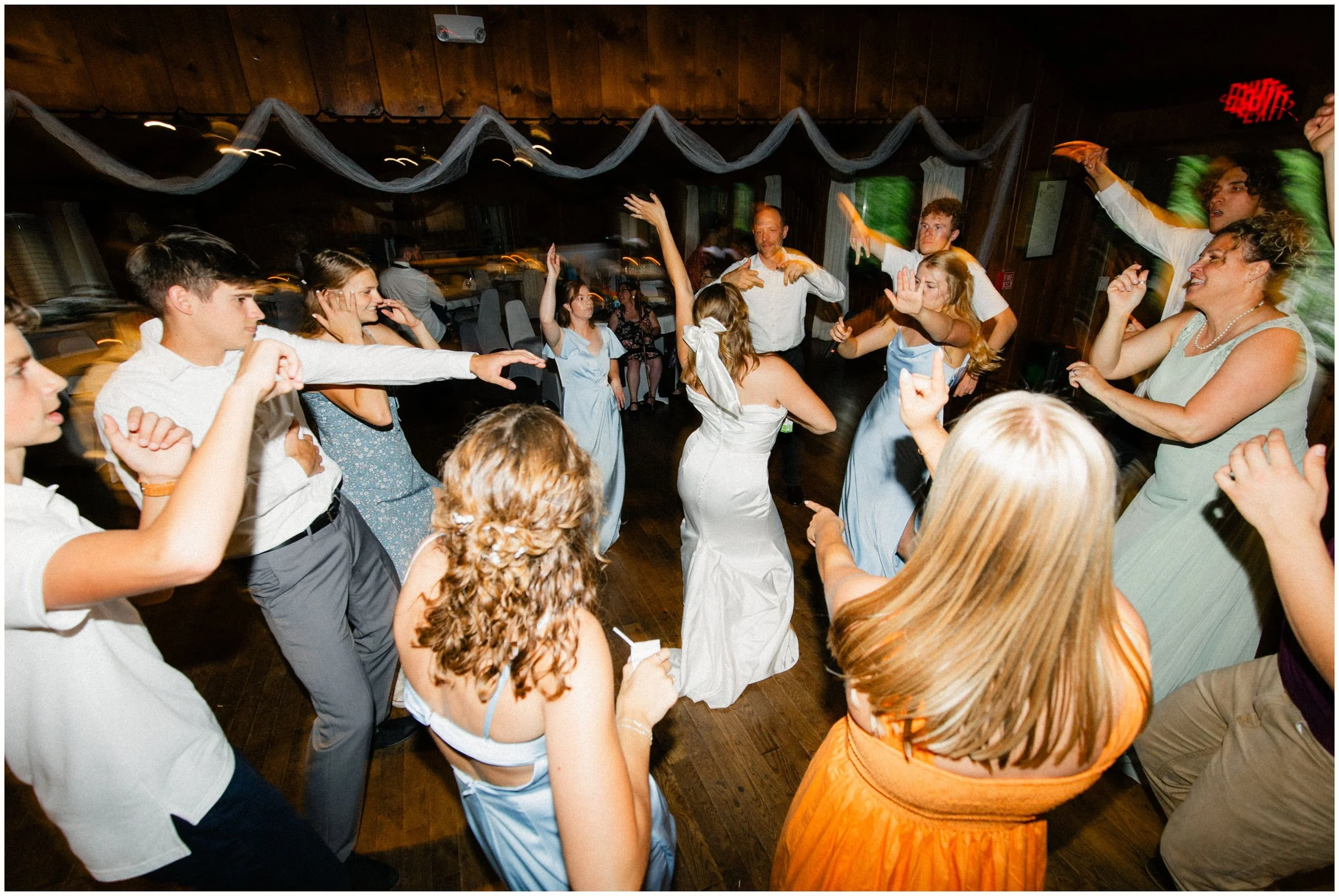 flash wedding photography traverse city