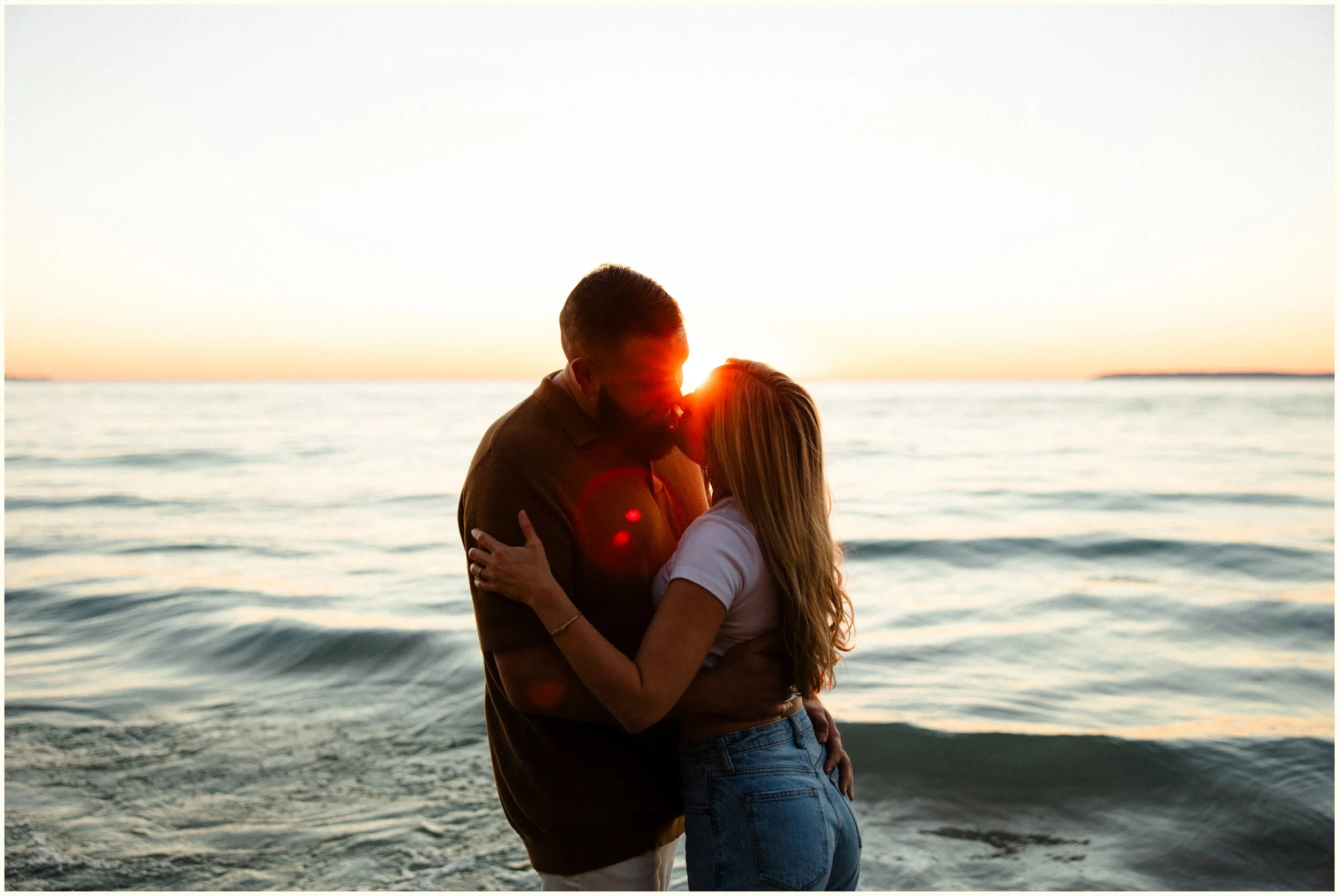 romantic engagement photos