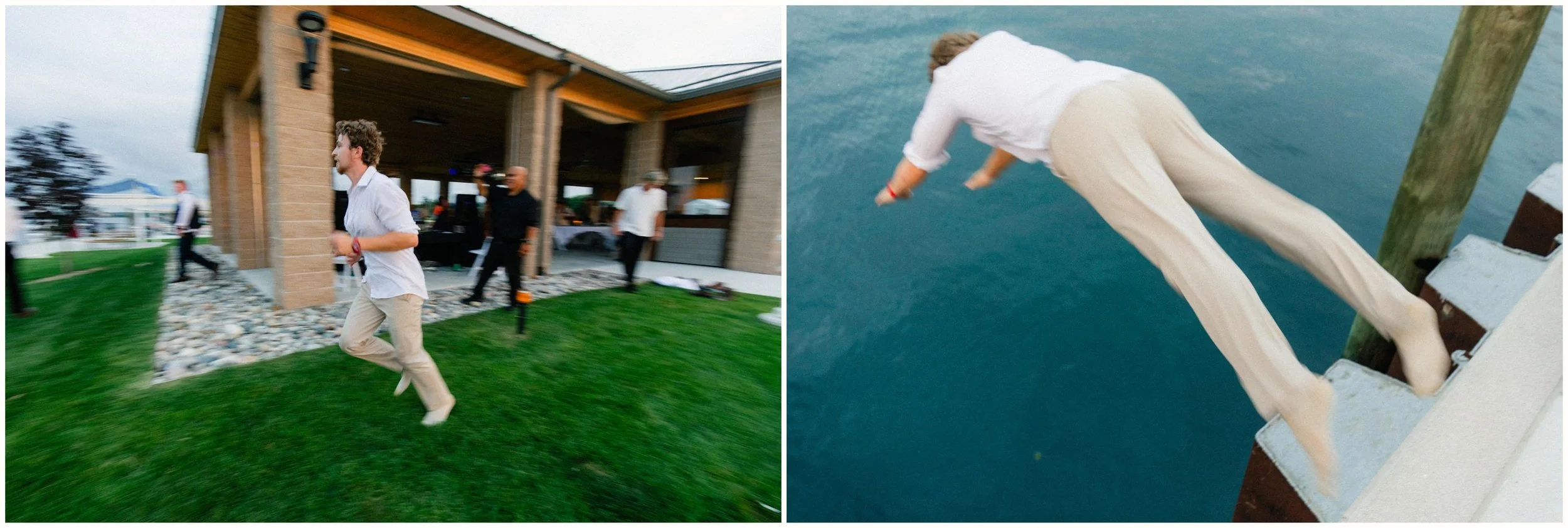 traverse city pier jump