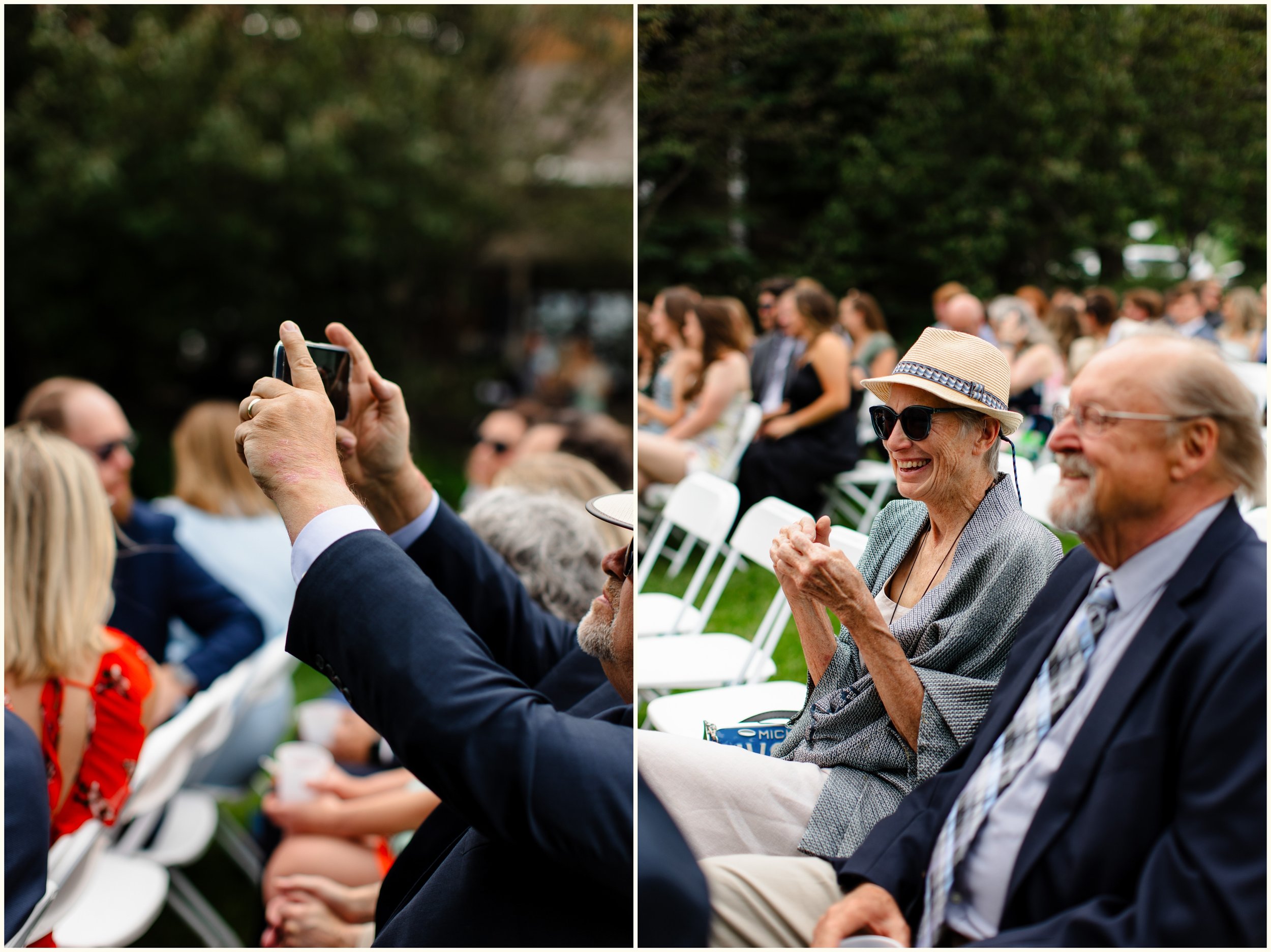 wedding guest candids