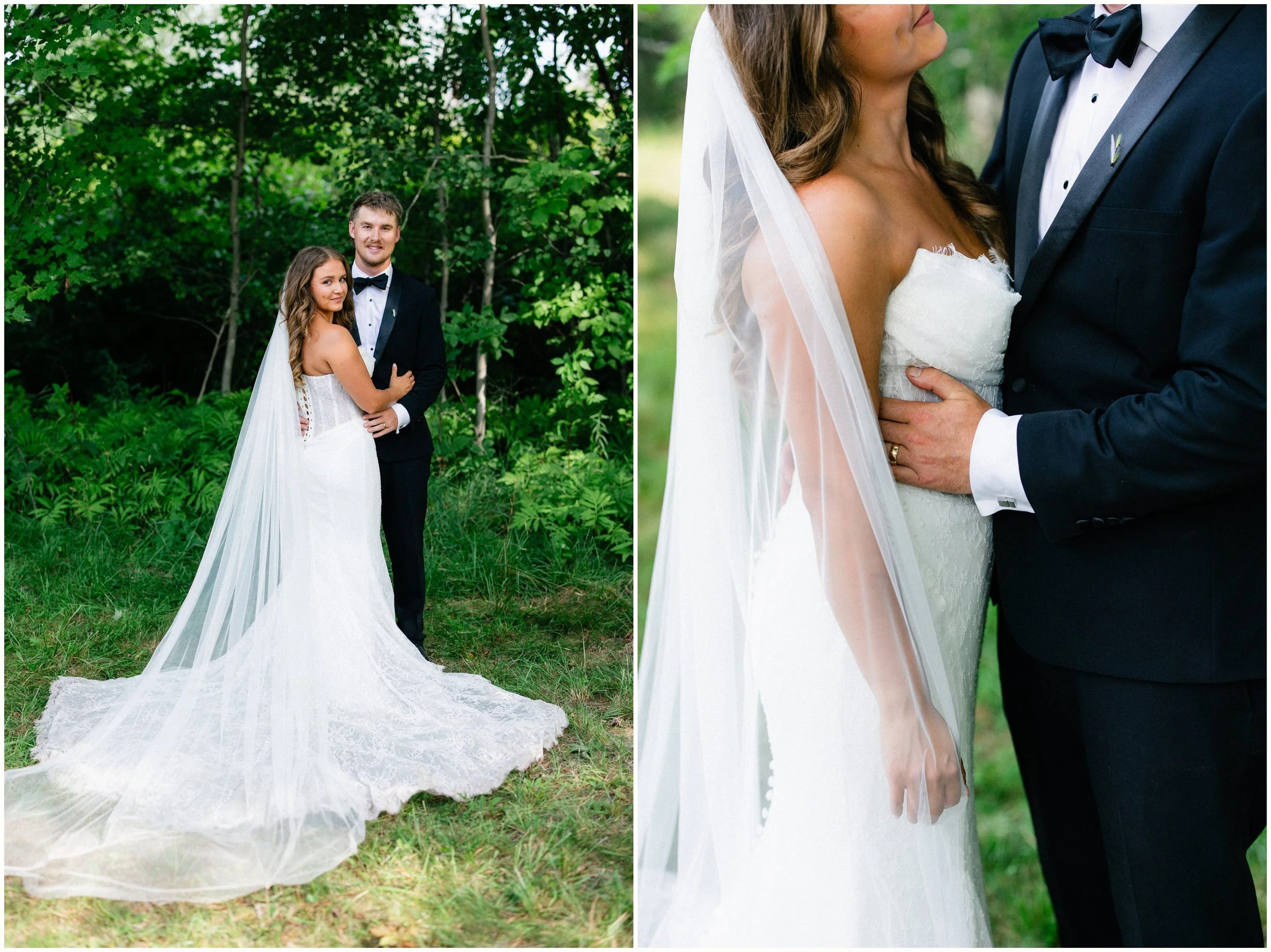 Romantic Bride and Groom Portraits